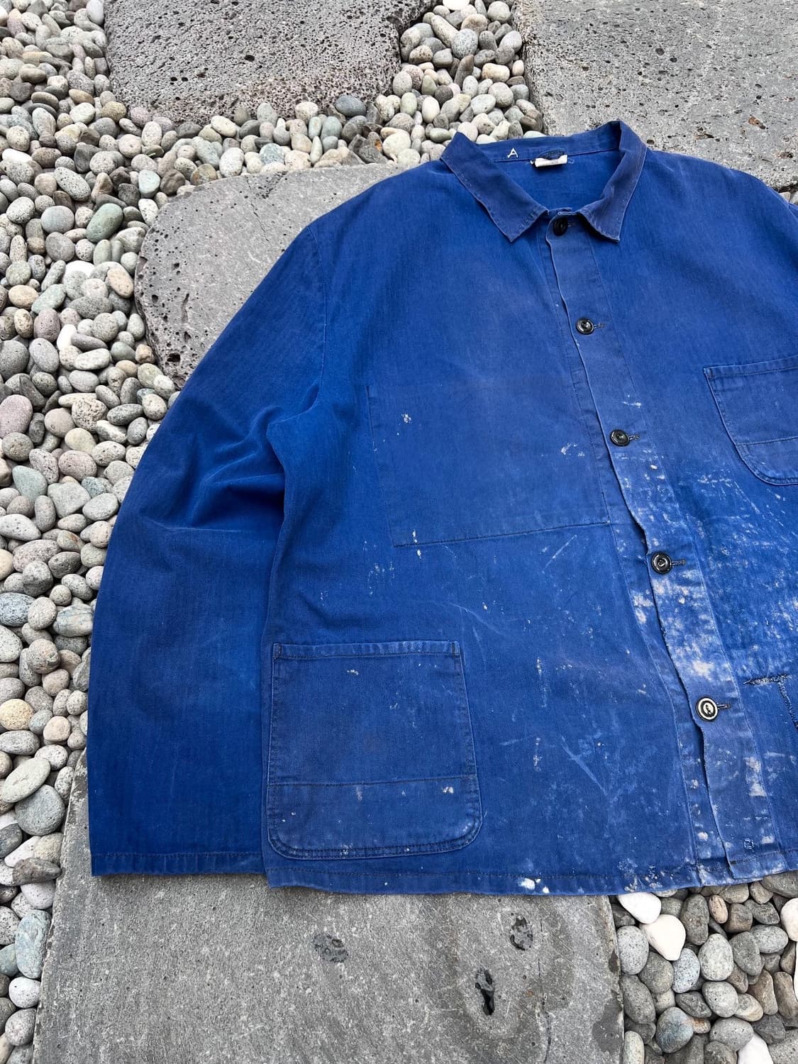 (BIG SIZE)HARD FADED WASHING HBT 헤링본워크자켓 상품이미지4