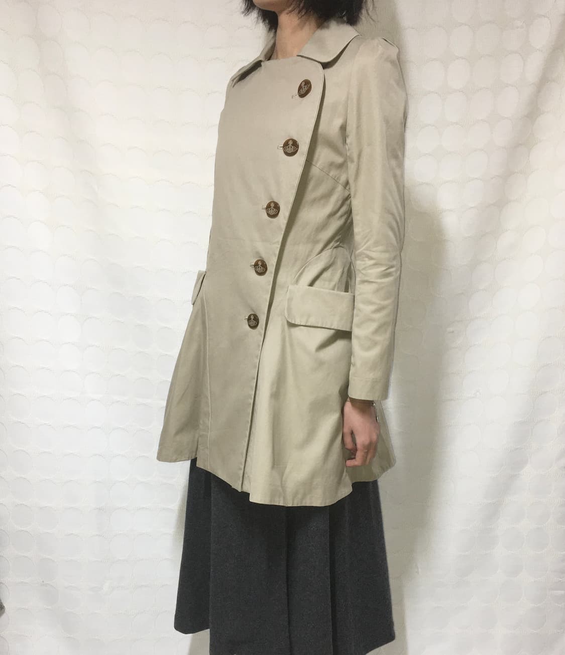  Vivienne westwood orb 면 코트 상품이미지1