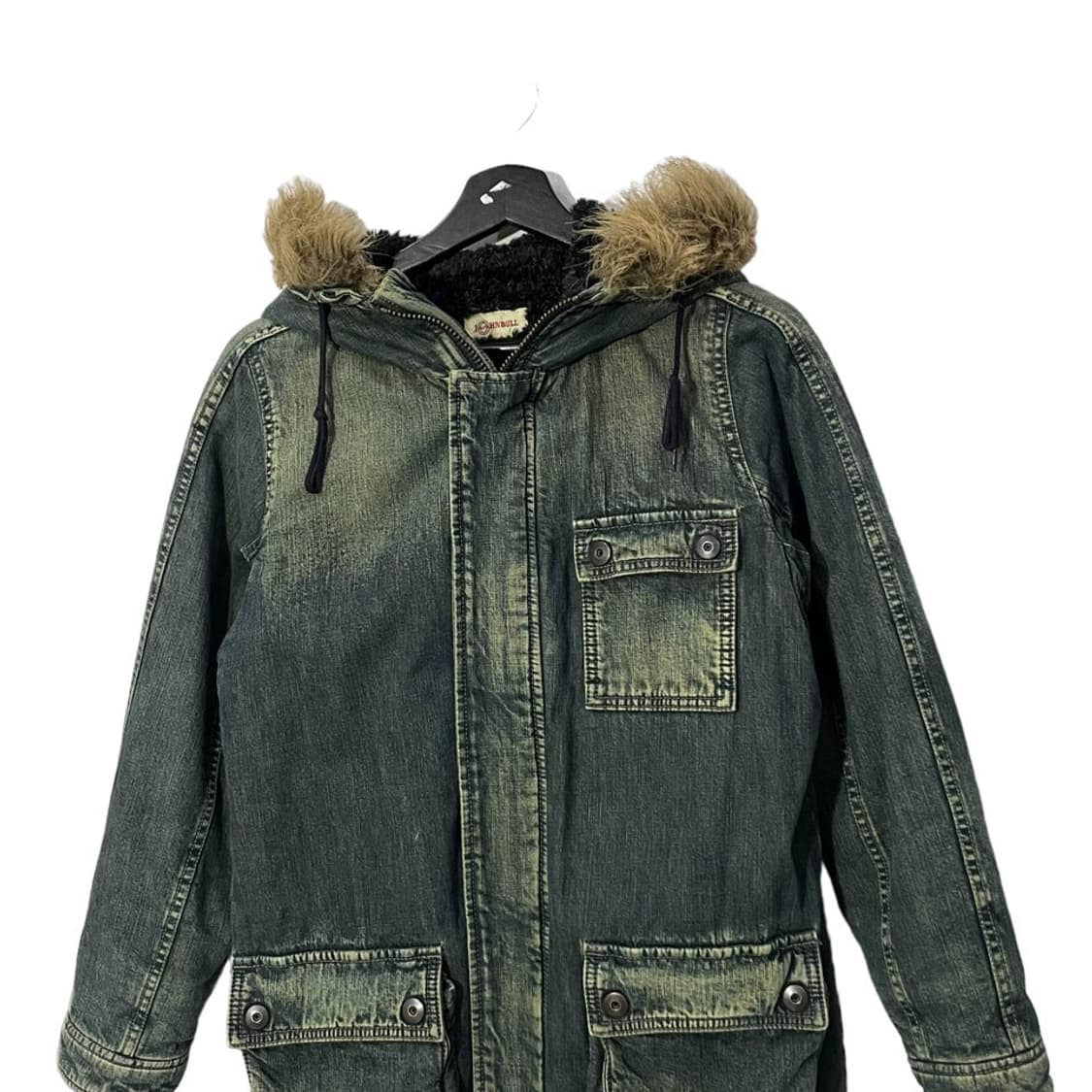 존불 y2k 데님 야상 자켓 상품이미지4