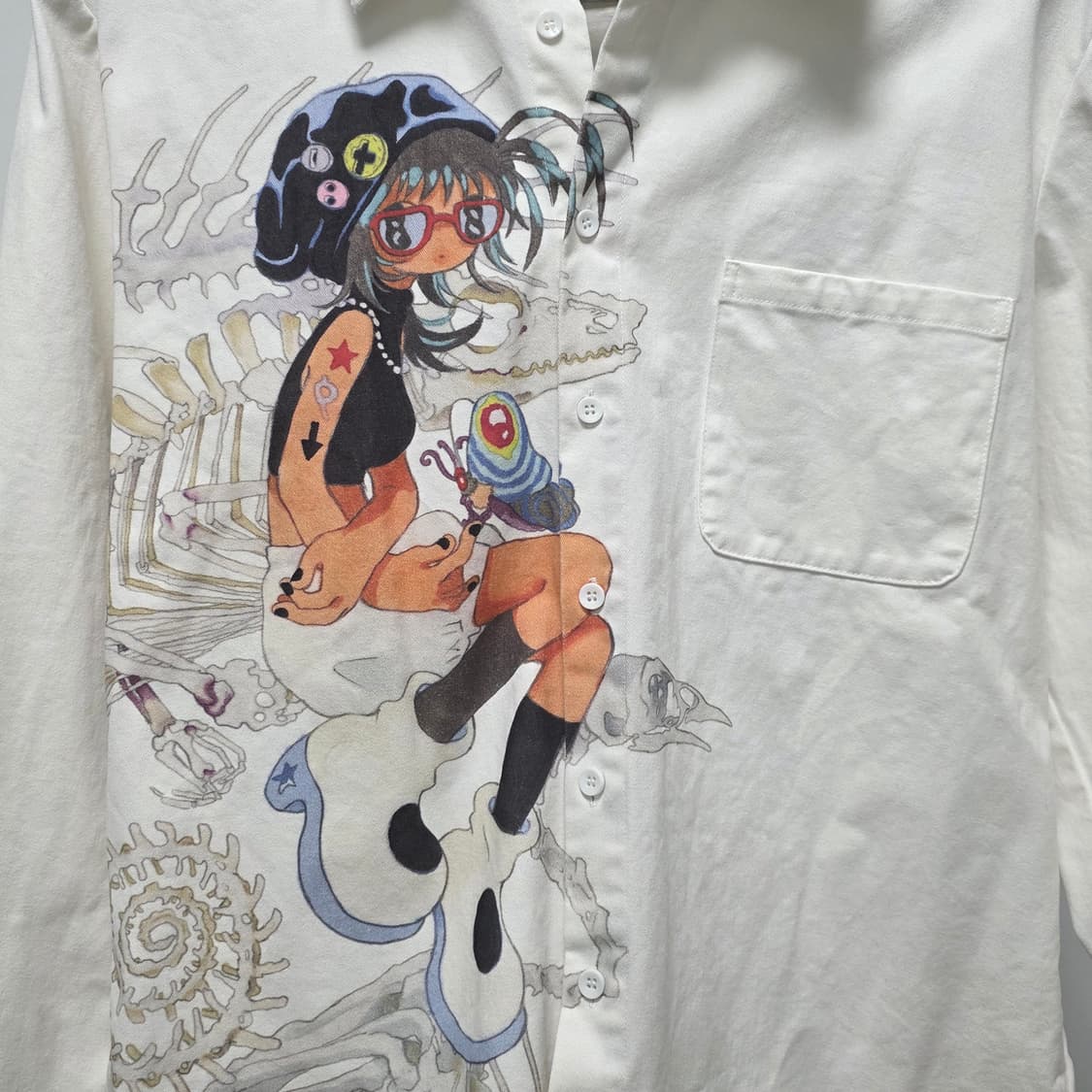 유민하 무라 워크 셔츠 S 상품이미지5