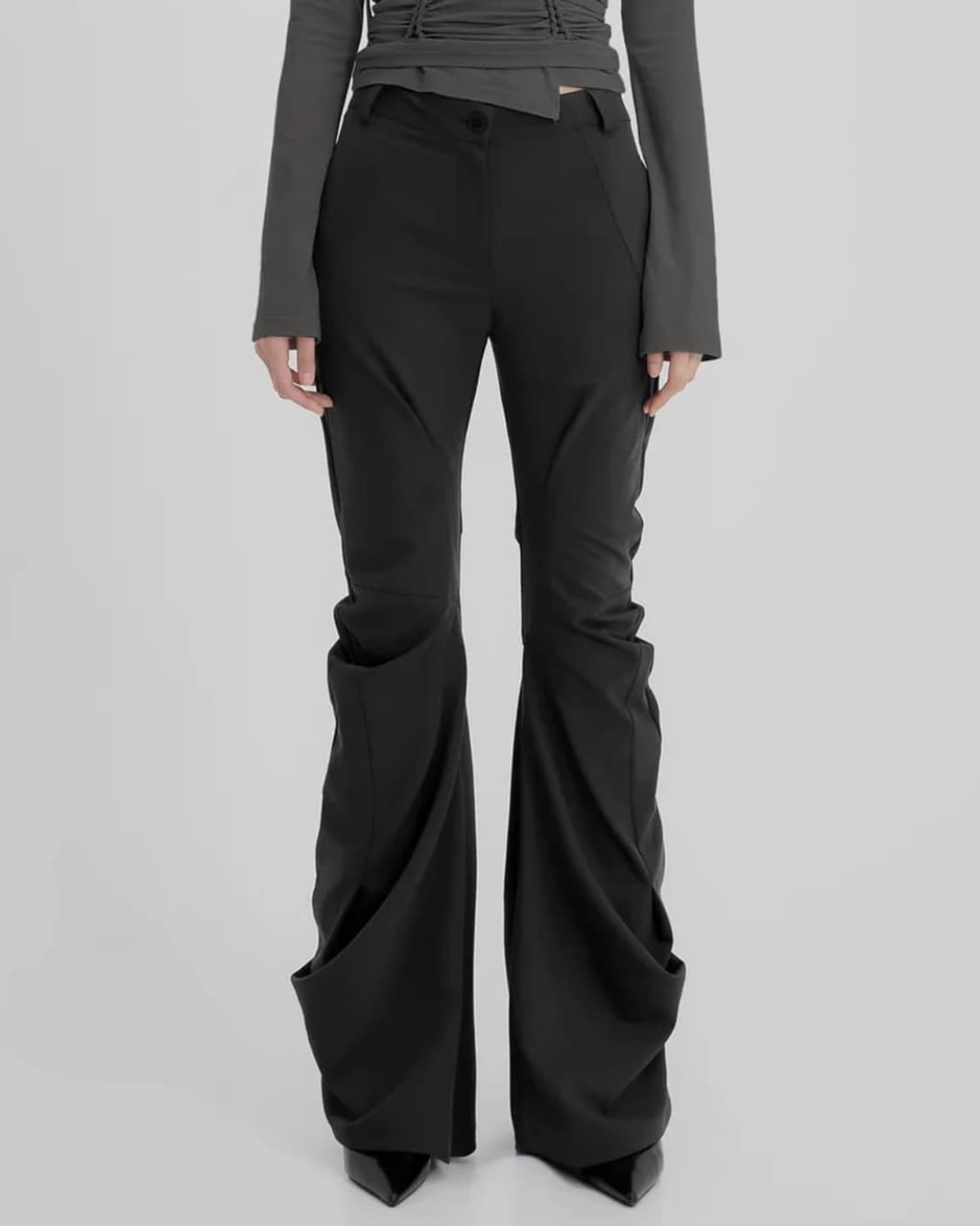 Flare up / Draped Slacks 상품이미지1