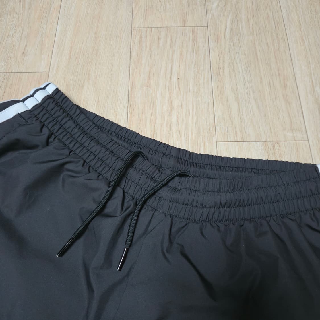 M) 아디다스 블랙 삼선 안감  트레이닝 트랙 팬츠 상품이미지4