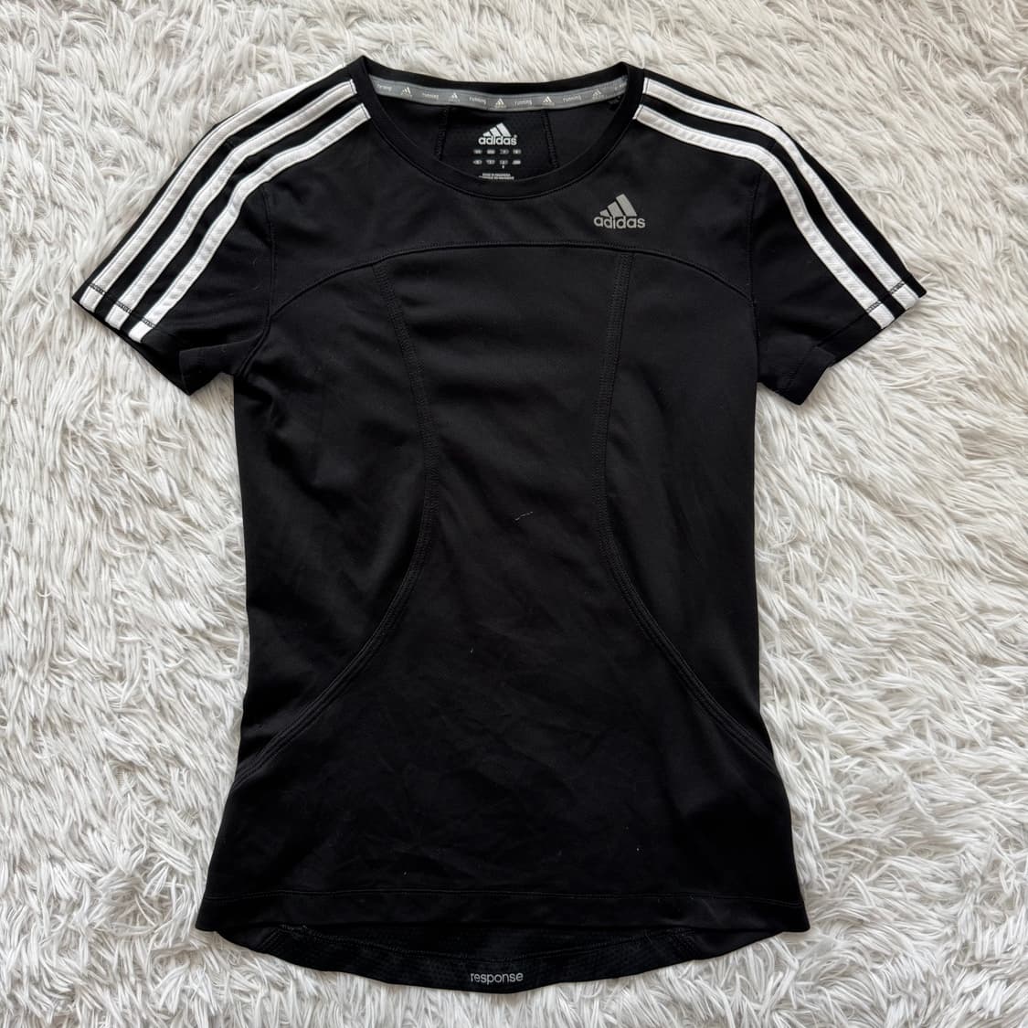 ADIDAS 일본빈티지 기능성 반팔 크롭티 아디다스반팔 아디다스기능성 상품이미지2