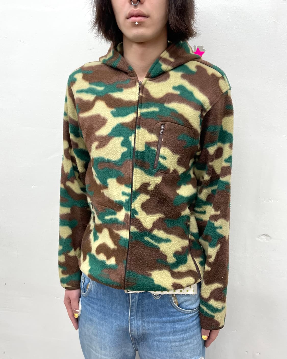 Camo activity fleece jumper  상품이미지3