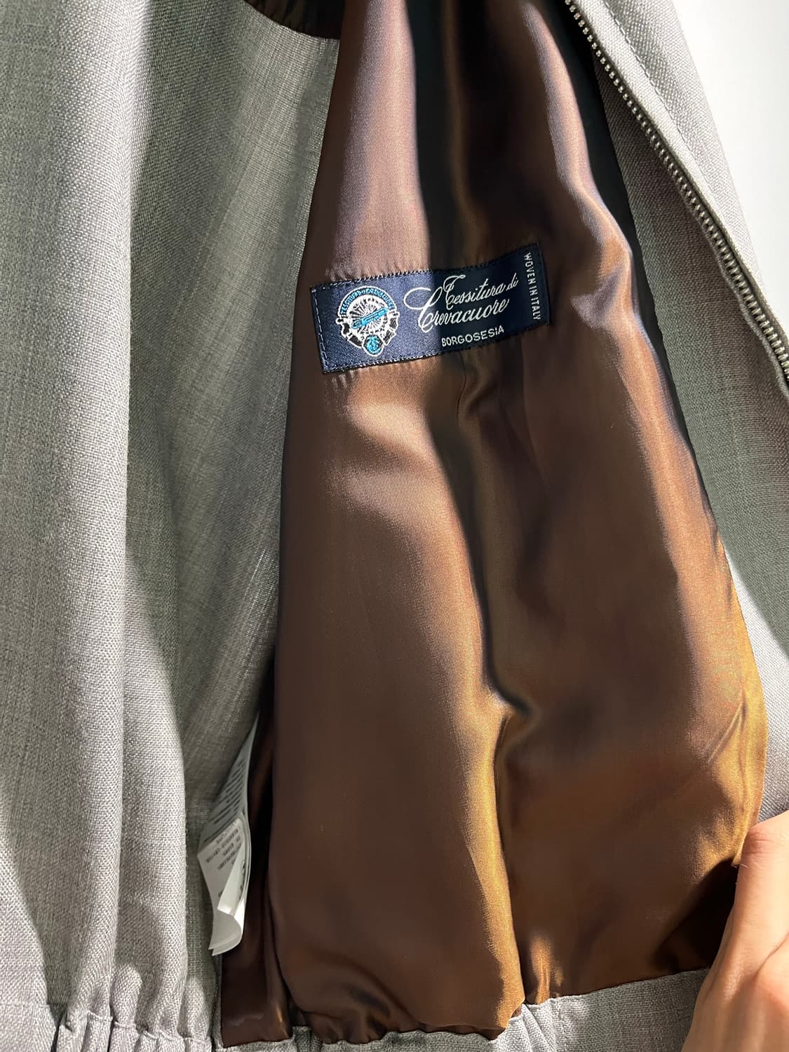 렉토 버진 울 빈티지 볼링 자켓 m 상품이미지5