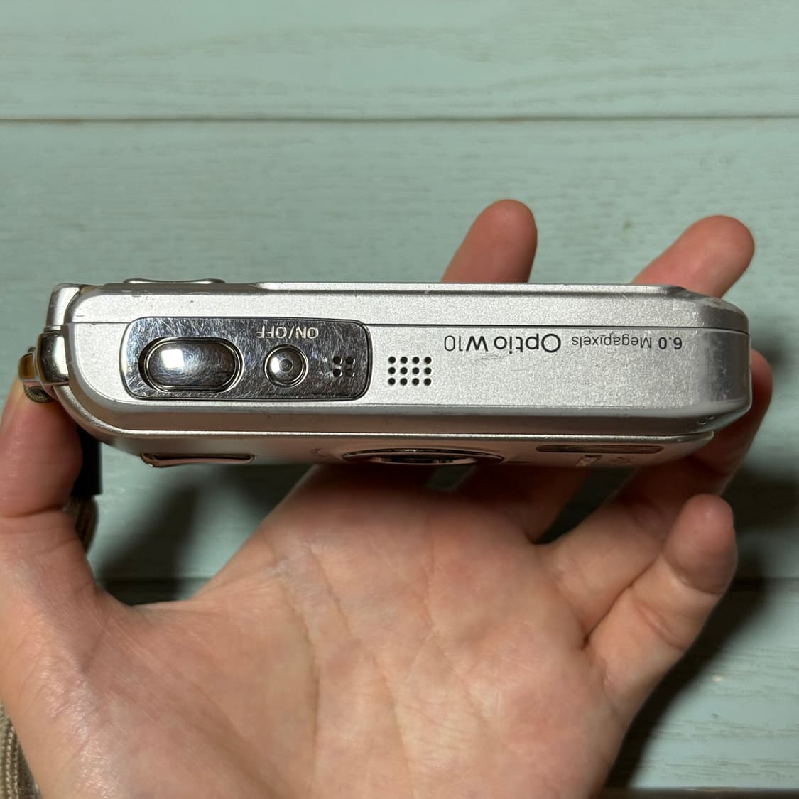 디카 정크 Pentax Optio W10 펜탁스디카 실버디카 빈티지 상품이미지5