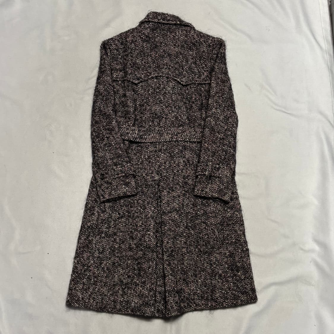 6 버버리 아이리쉬 트위드 패브릭 래글런 코트 상품이미지3