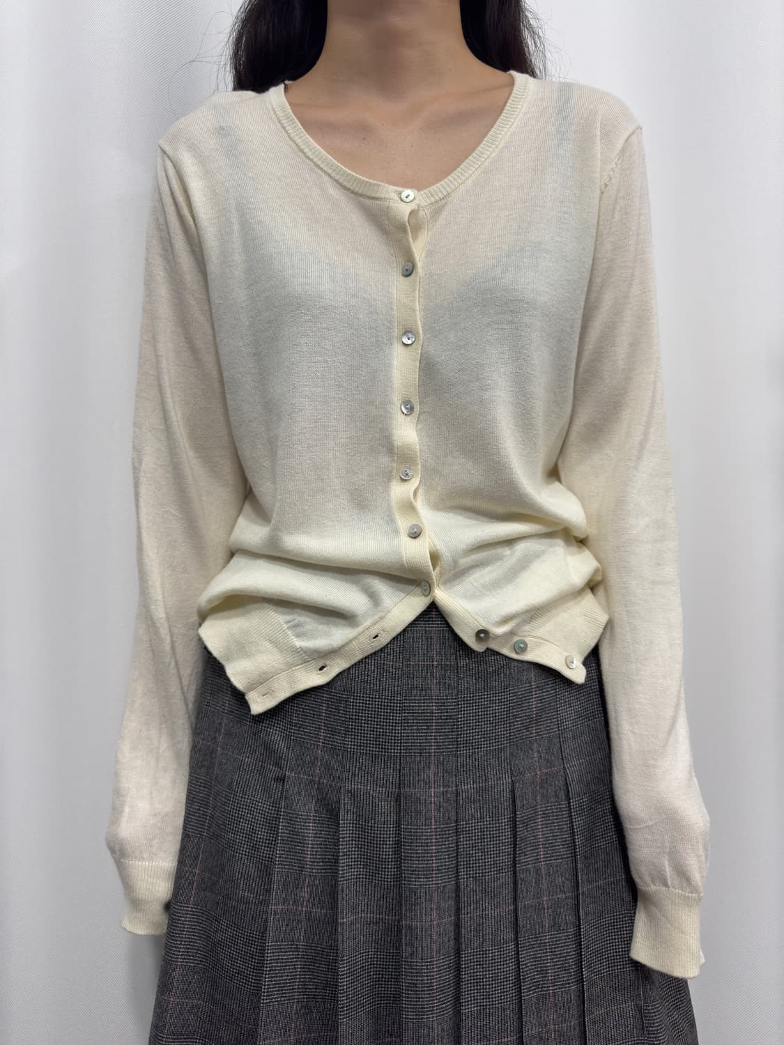 ivory cardigan 상품이미지1
