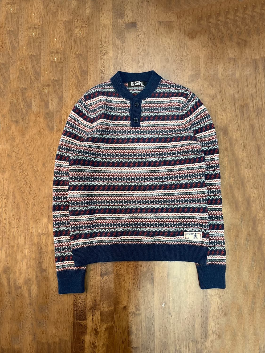 히스테릭 글래머 블렌드 니트 스웨터 상품이미지1