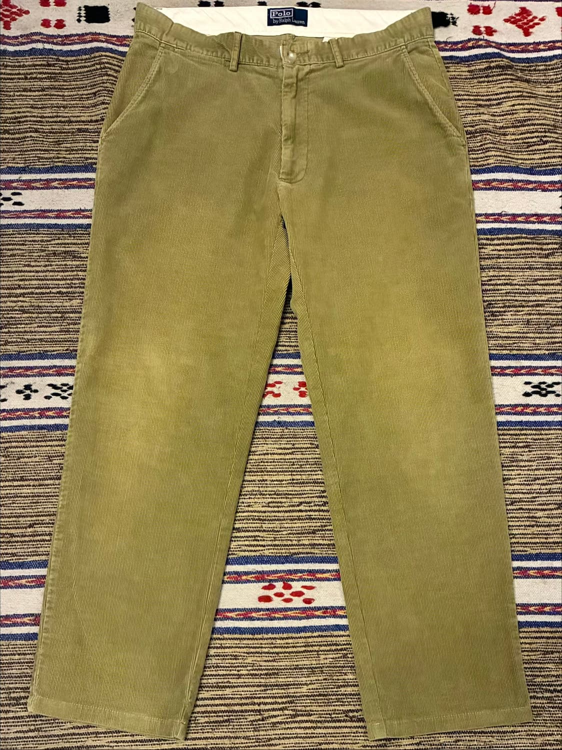 (32)POLO 폴로랄프로렌 골덴 코듀로이 치노팬츠 올리브 상품이미지3
