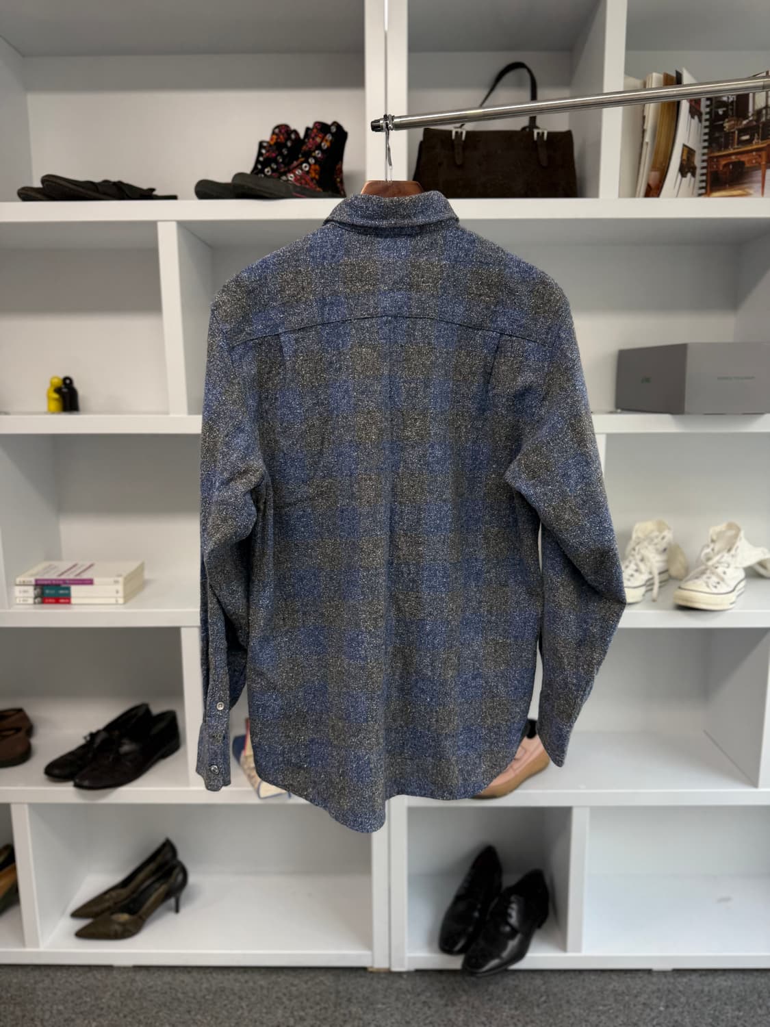 빈티지 네프 체크 셔츠 상품이미지4