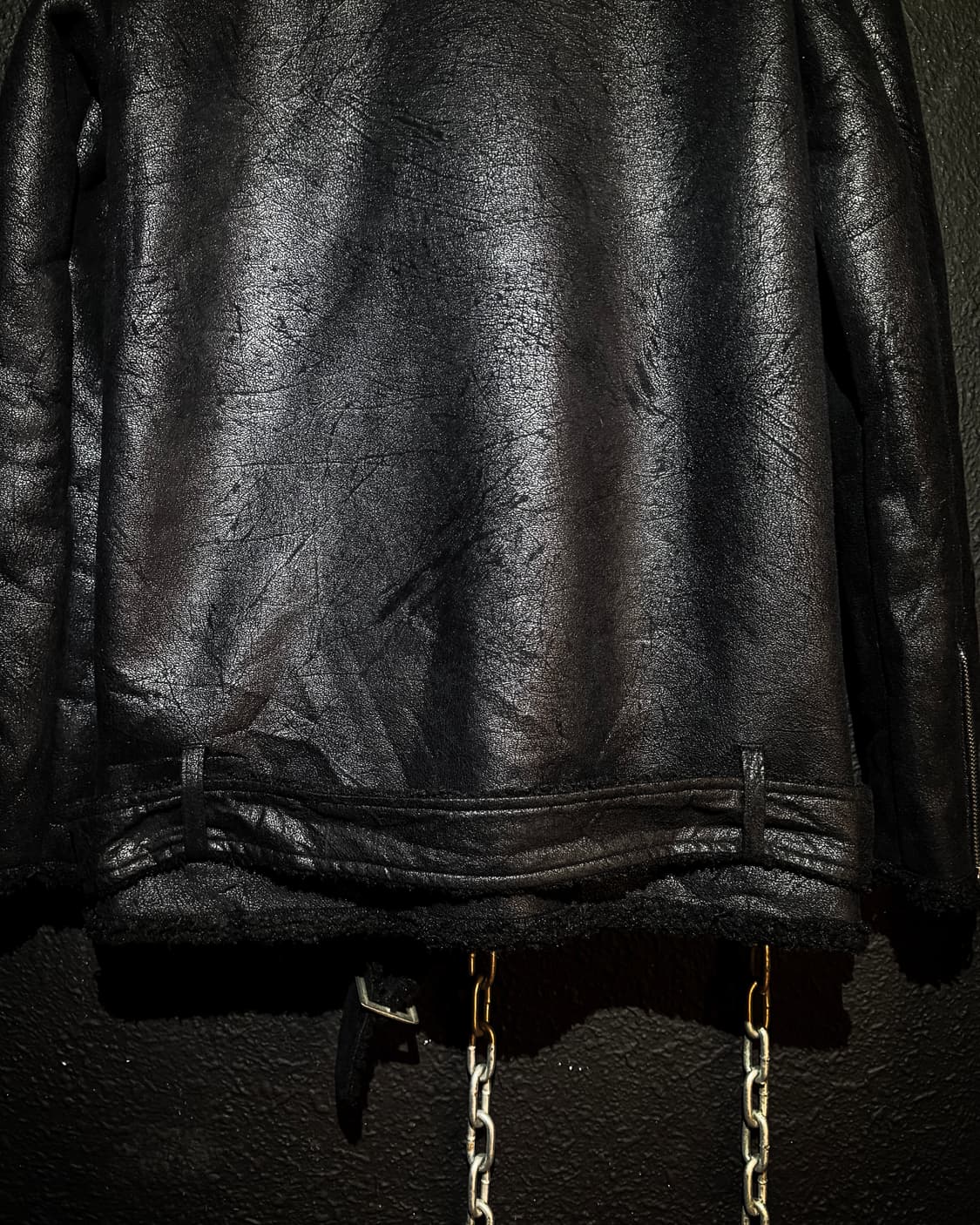 SLY – Faux Shearling Biker Jacket 상품이미지7