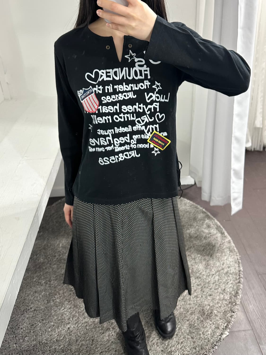 Paldies printing longsleeve 상품이미지2