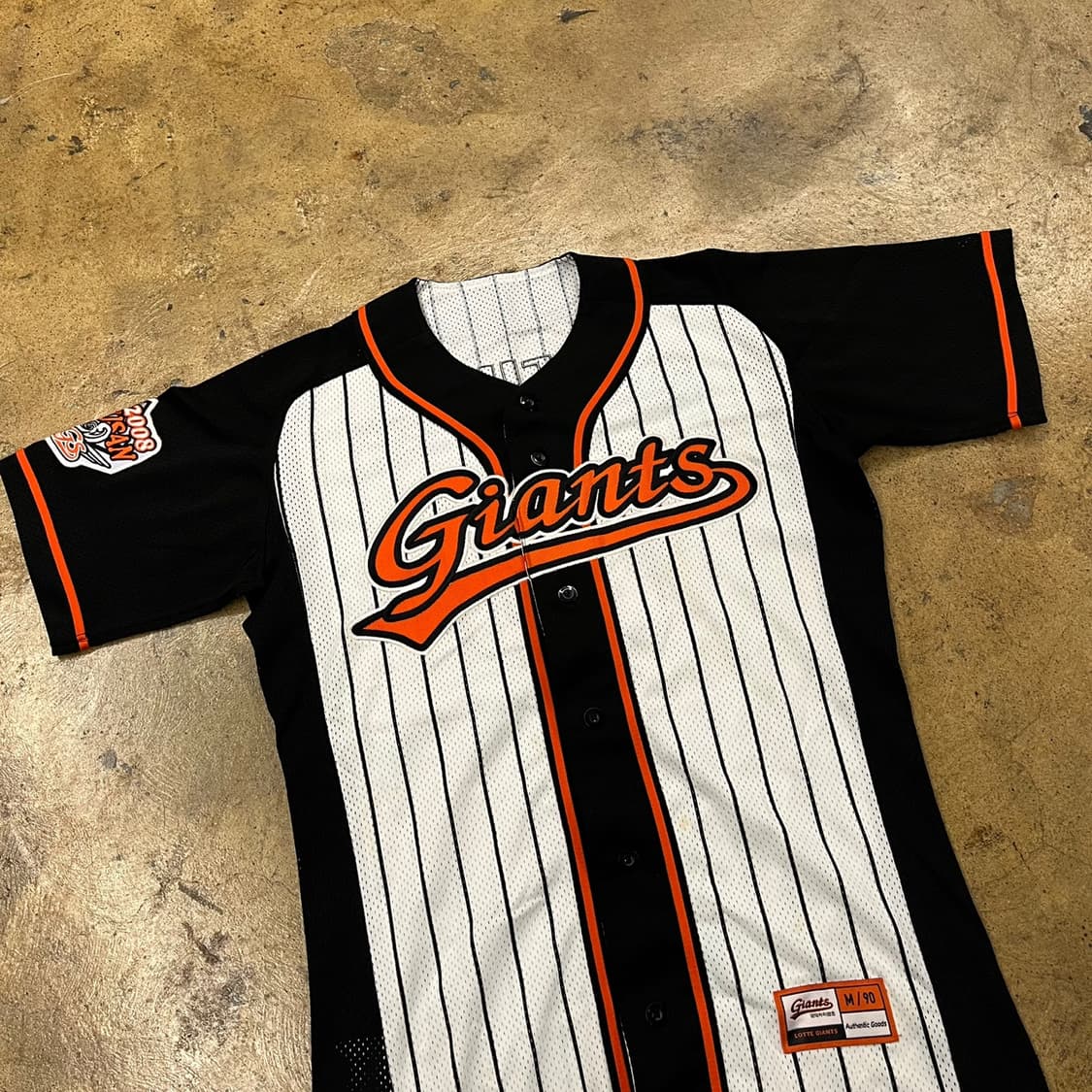 [M] 롯데 자이언츠 야구 유니폼 이대호 마킹 b8 상품이미지1
