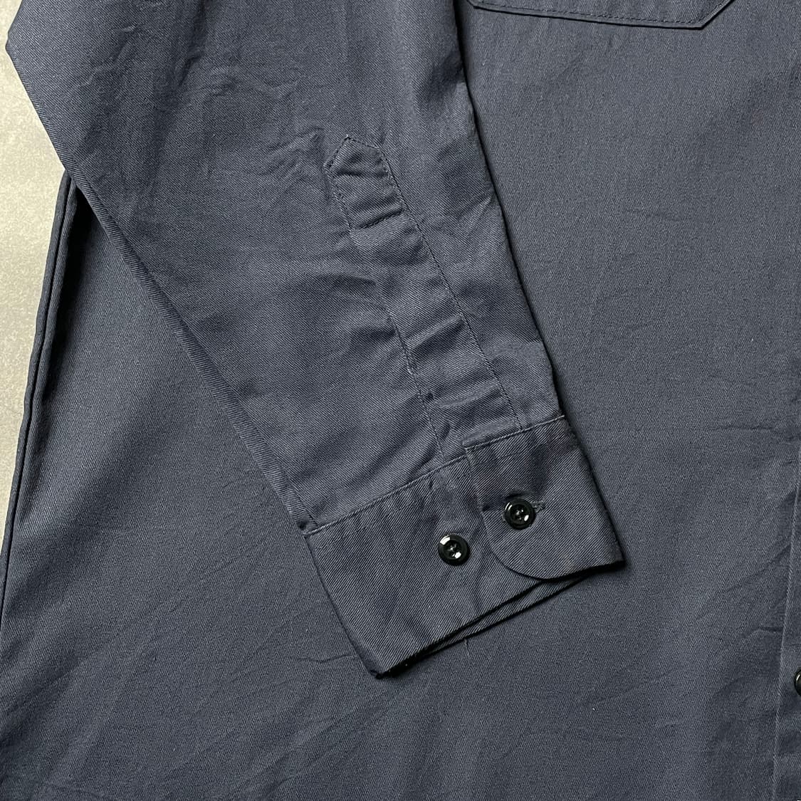 DICKIES 디키즈 빈티지 네이비 플랩포켓 워크 셔츠 A00898 상품이미지5