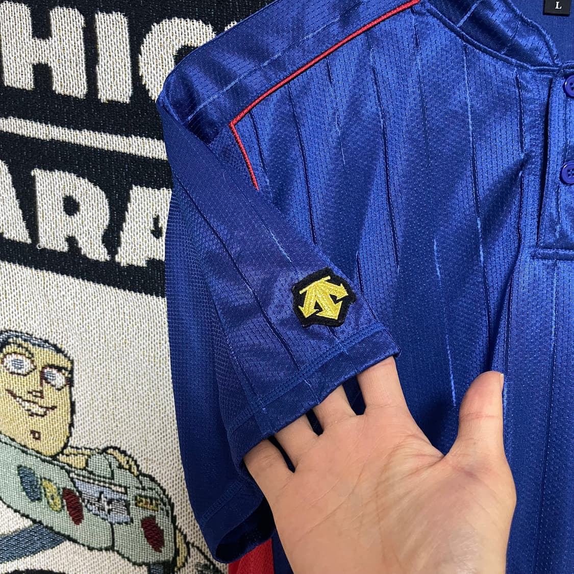 데상트 일본판 베이스볼 져지 상품이미지5