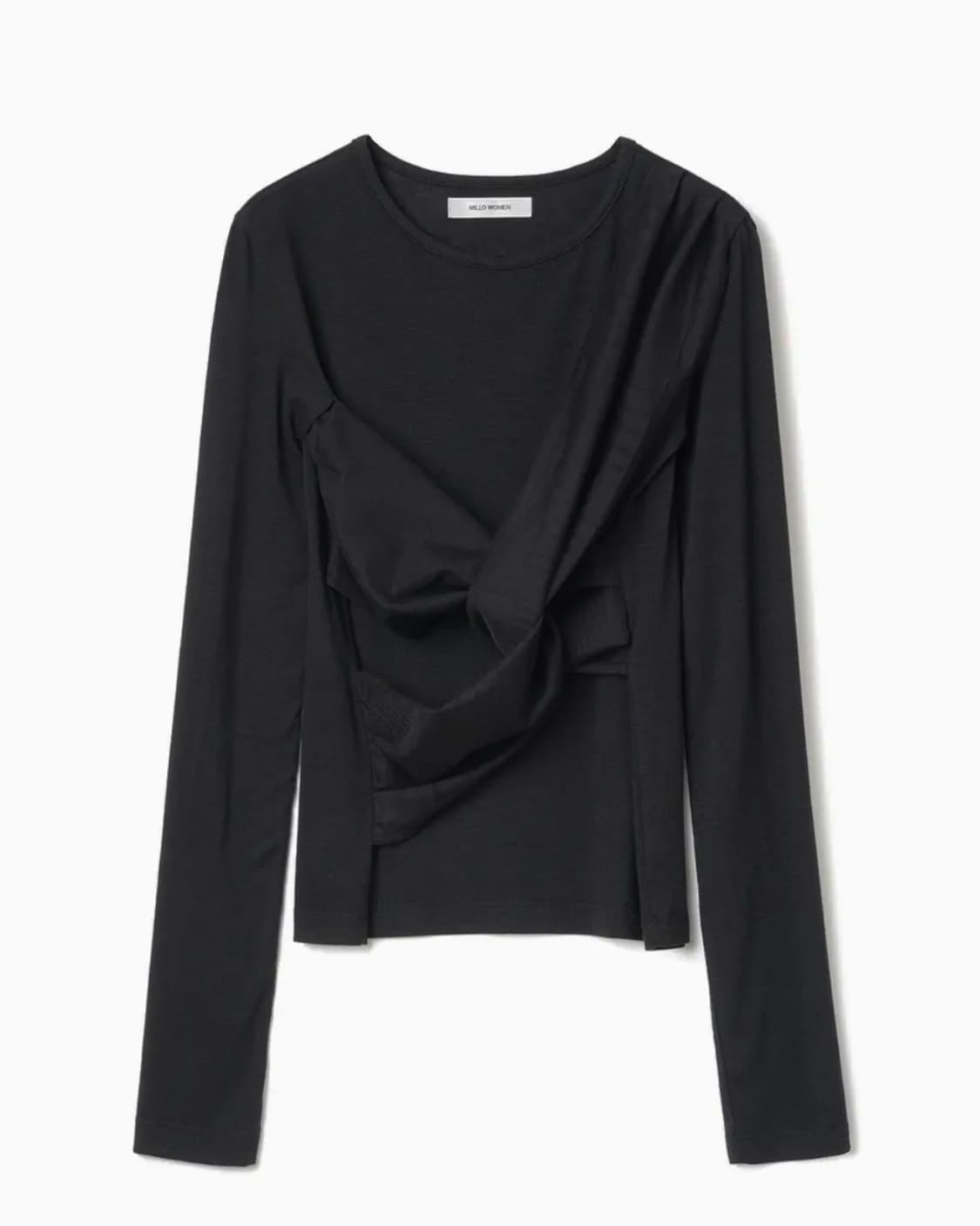 MILLO WOMEN Mesh twist T-shirt 상품이미지1