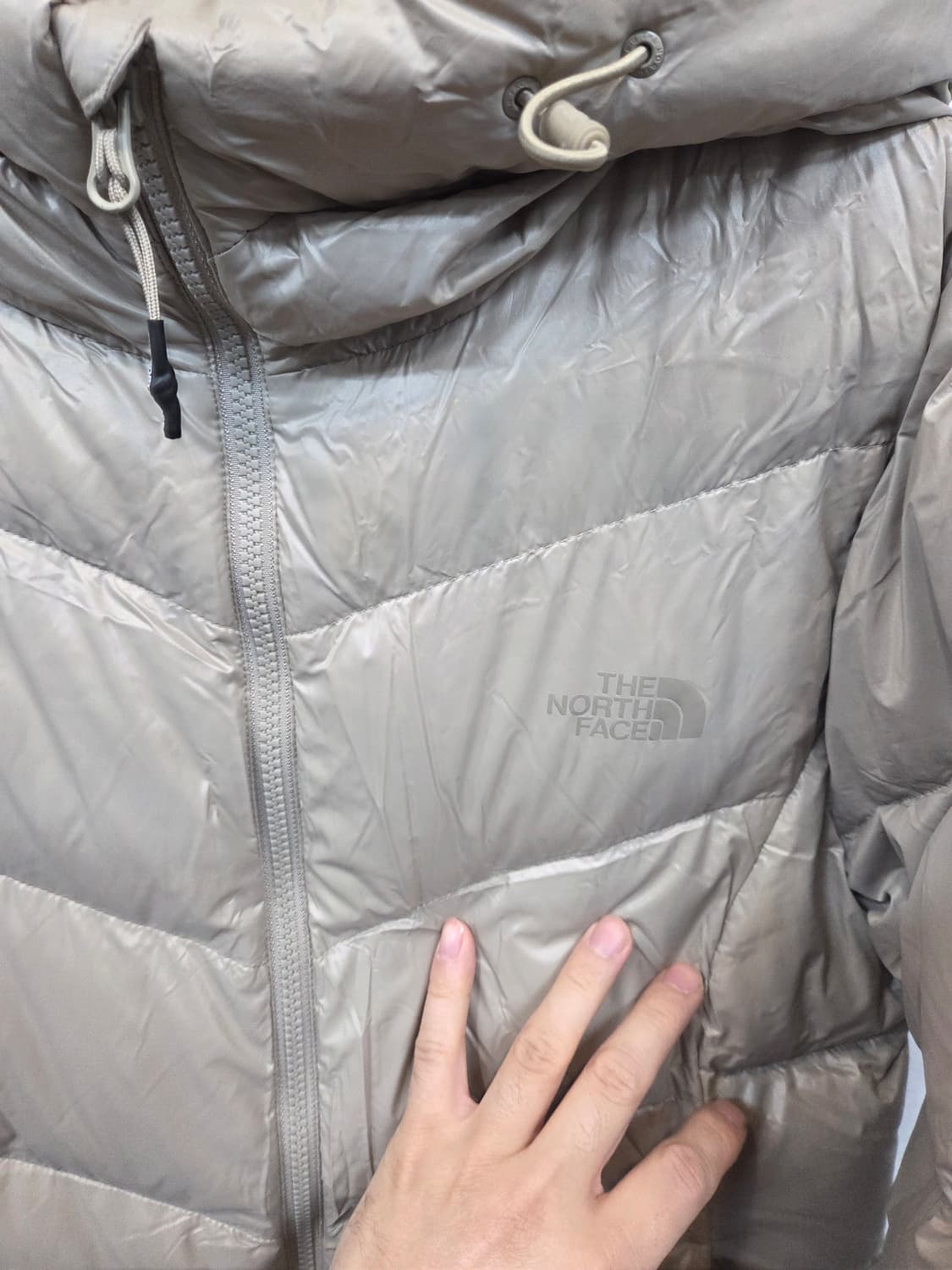 노스페이스 여성 rds 뉴 메트로 다운 롱패딩 L 상품이미지4