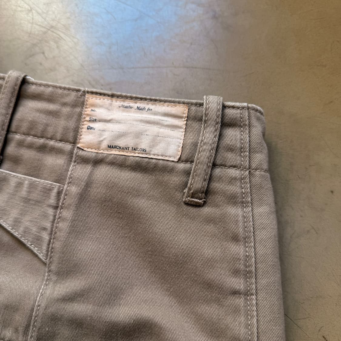 캐피탈 하이웨스트 치노 신치백 님 니무 상품이미지3