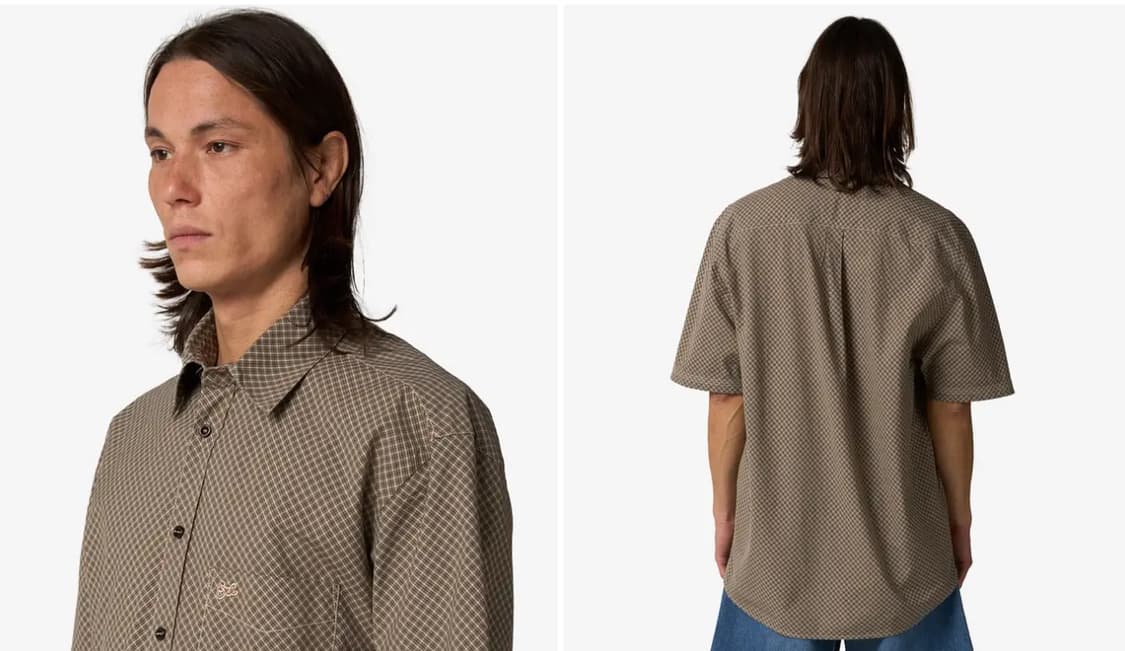 (새상품) ERL 이알엘 체크 셔츠 상품이미지4