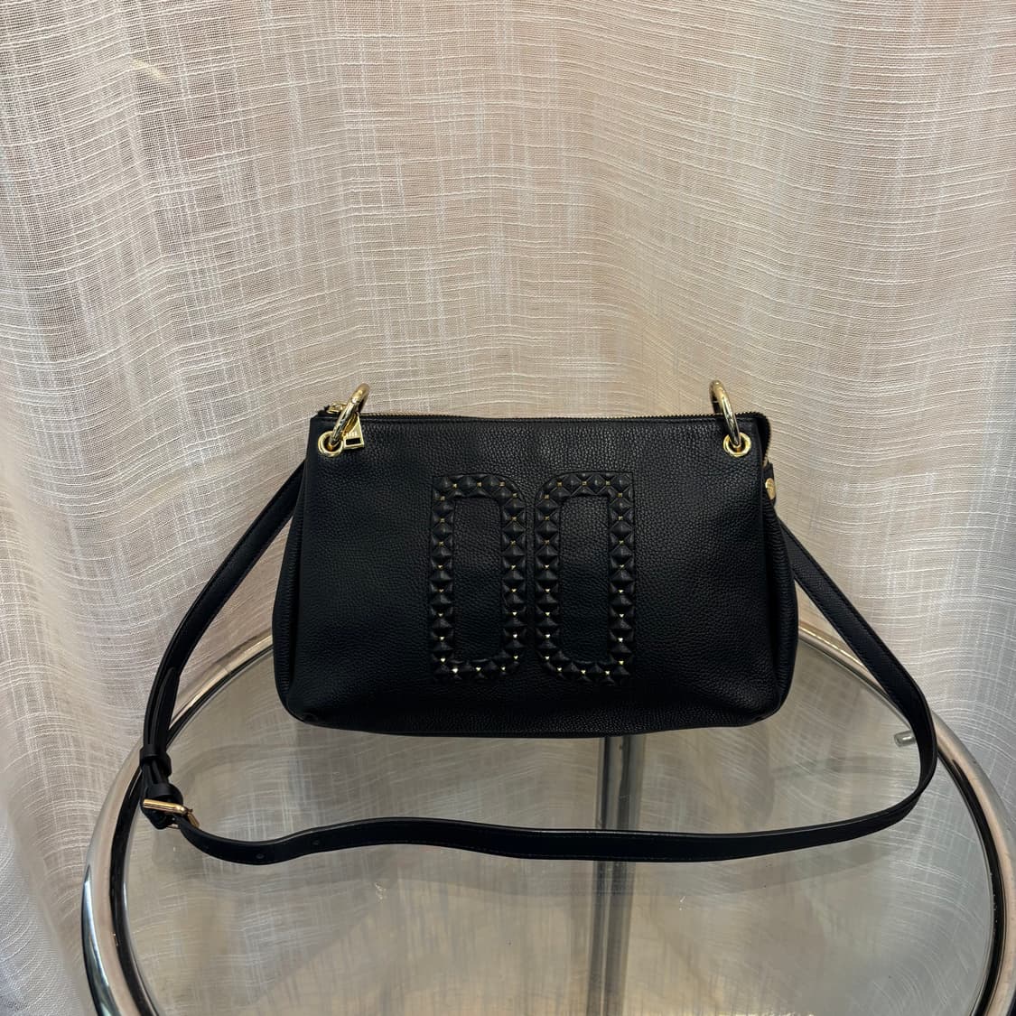 정품 닥스 소가죽 DD 크로스백     상품이미지1