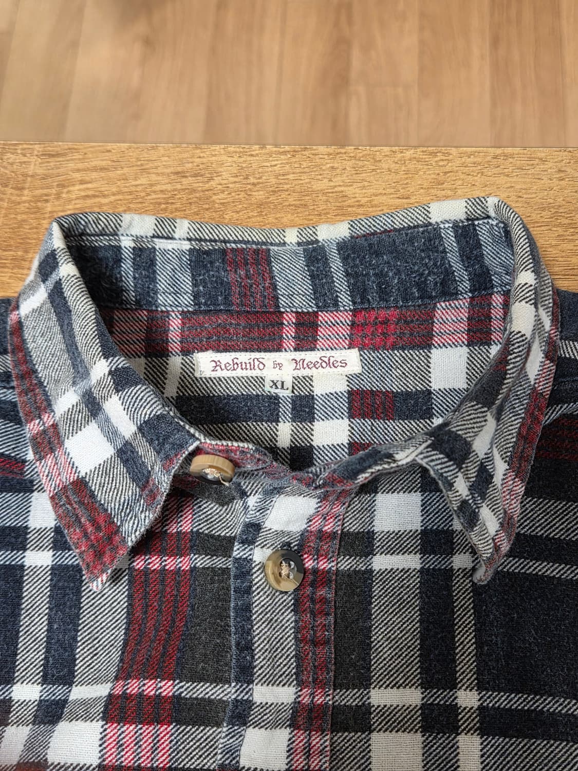 리빌드 바이 니들스 7컷 셔츠 XL 상품이미지3