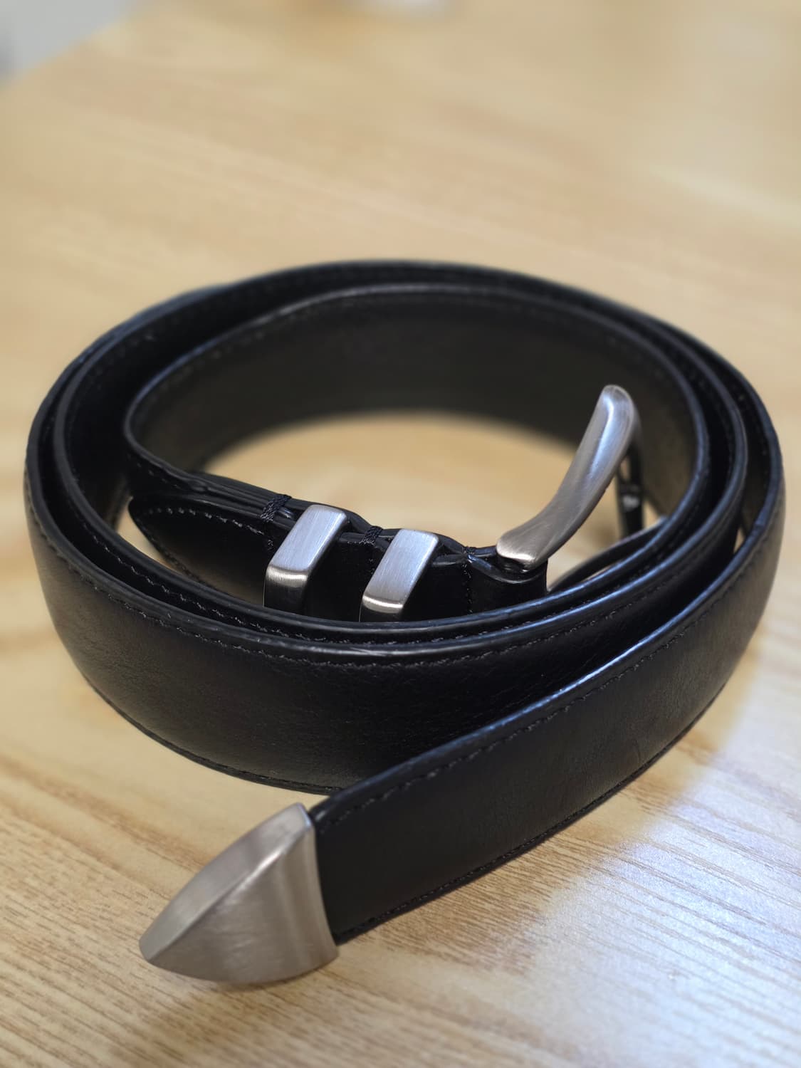 세비지 / 110 Leather Belt-Black(웨스턴벨트) / M 상품이미지2
