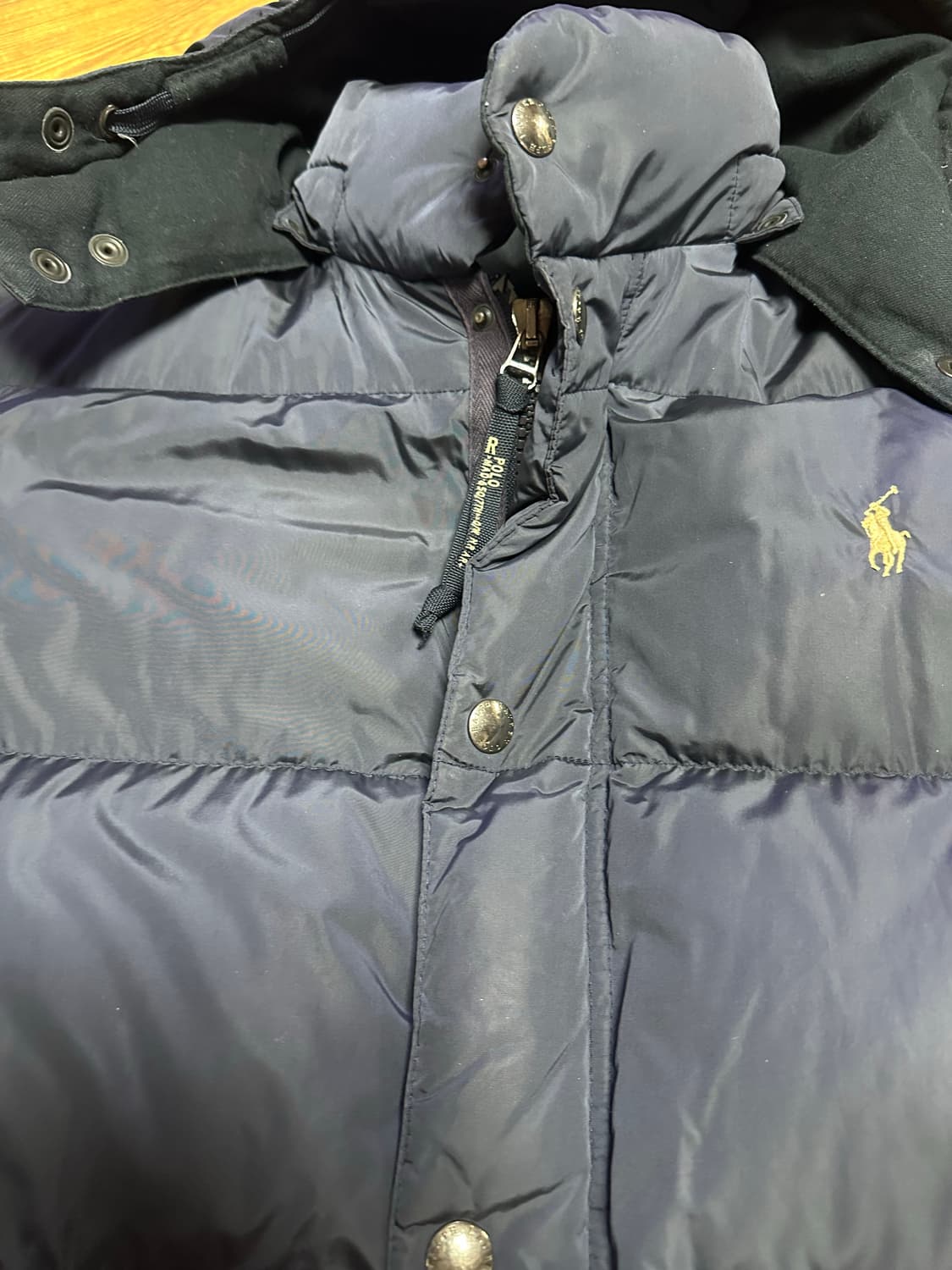 (상태 좋음) 폴로 랄프로렌 정품 네이비 패딩 점퍼 XL 상품이미지8