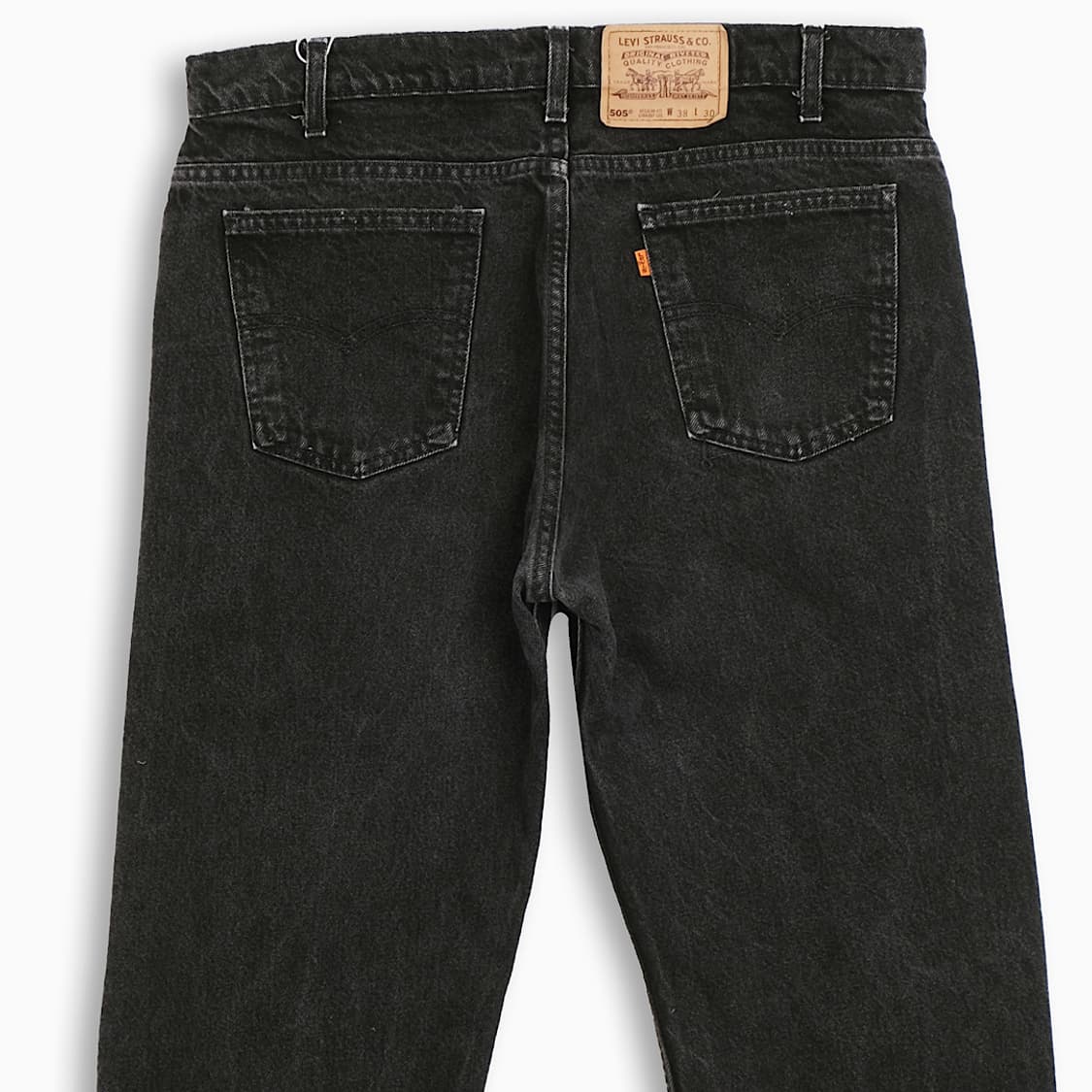 리바이스 505 오렌지탭 흑청 90s USA 37인치 OR5053899 상품이미지6