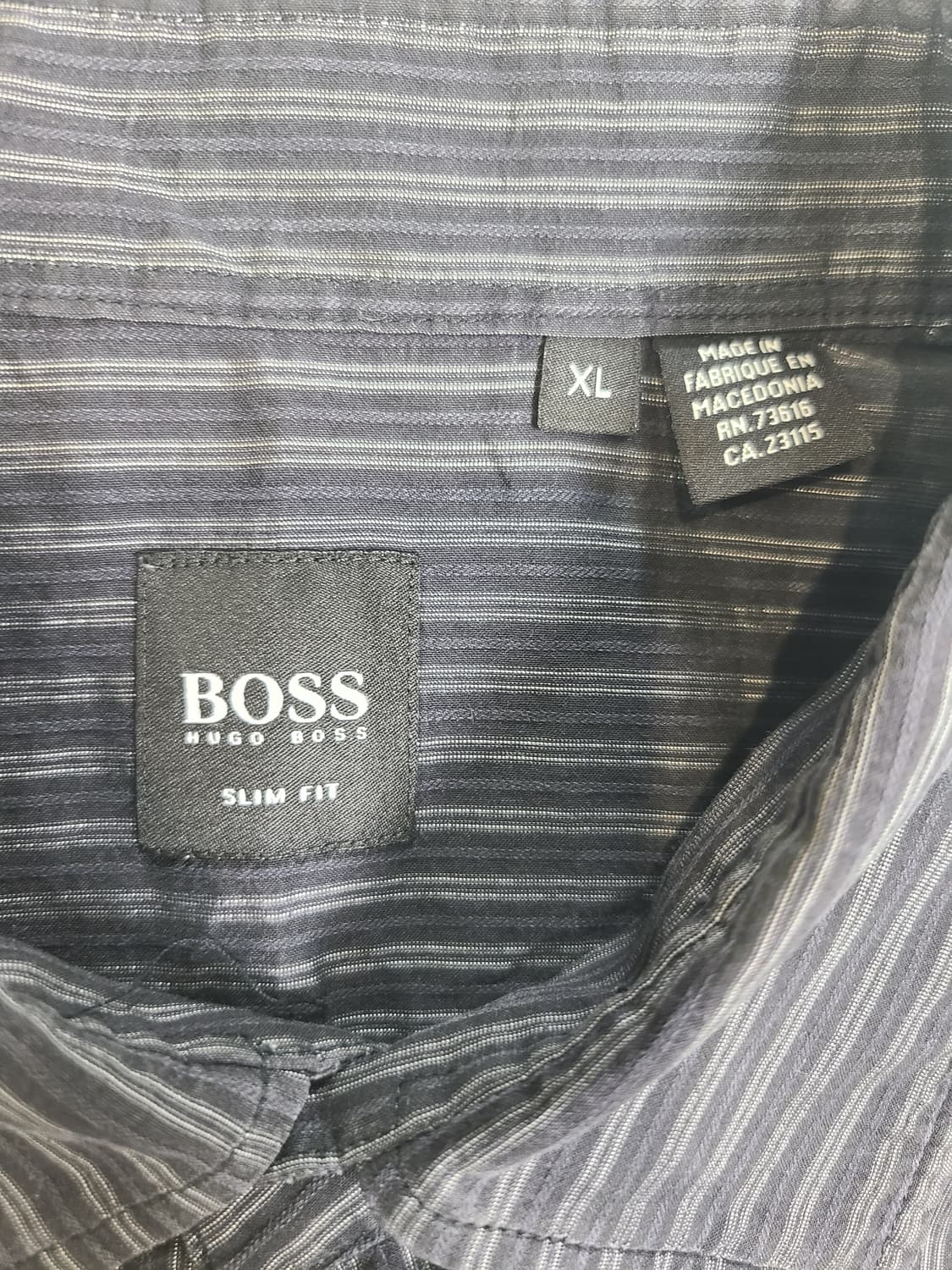 Boss 스트라이프 셔츠 상품이미지3