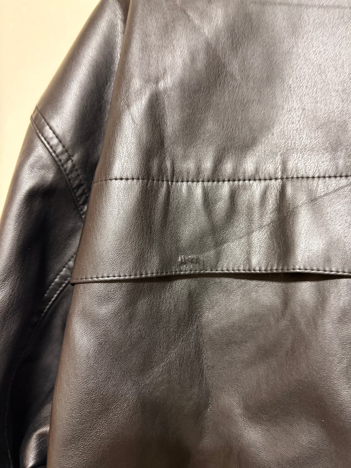 아모멘토 비건 레더 블루종 상품이미지6