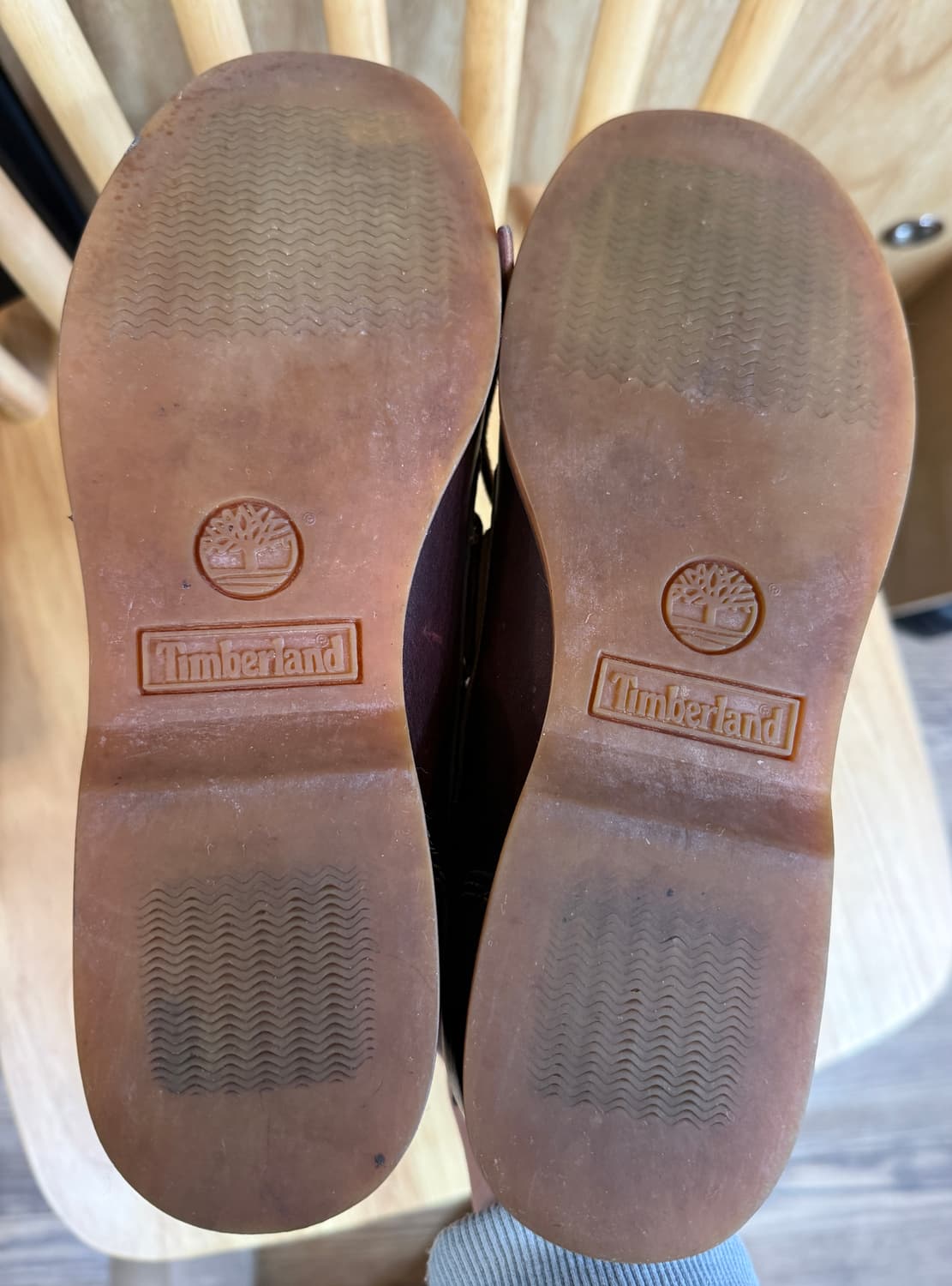 팀버랜드(Timberland) 클래식 2-아이 보트 슈즈6.5W(235) 상품이미지7