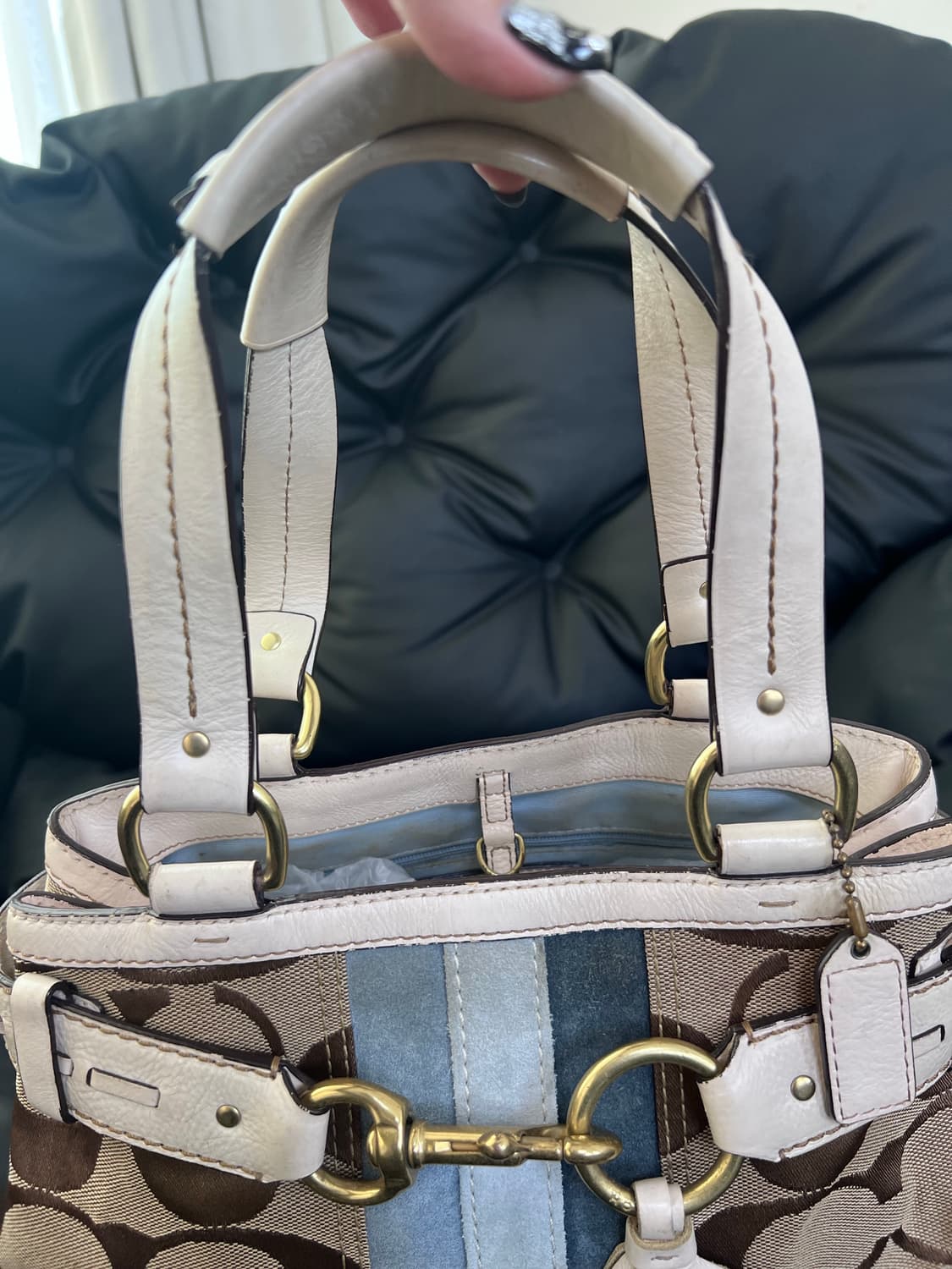 코치 햄튼 시그니처 토트백 상품이미지6