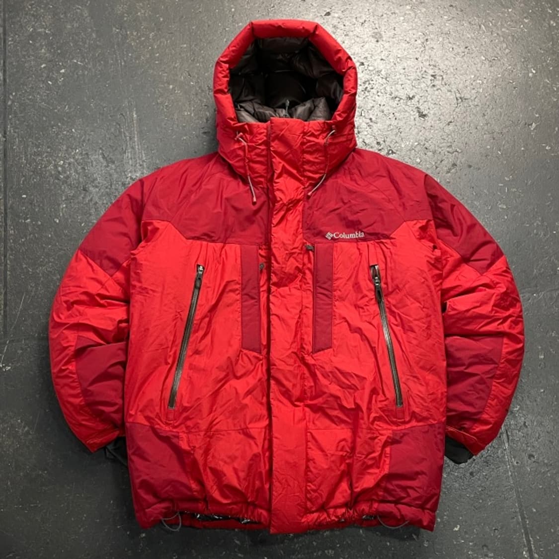 100 콜럼비아 옴니히트 헝가리 구스다운 패딩 상품이미지1