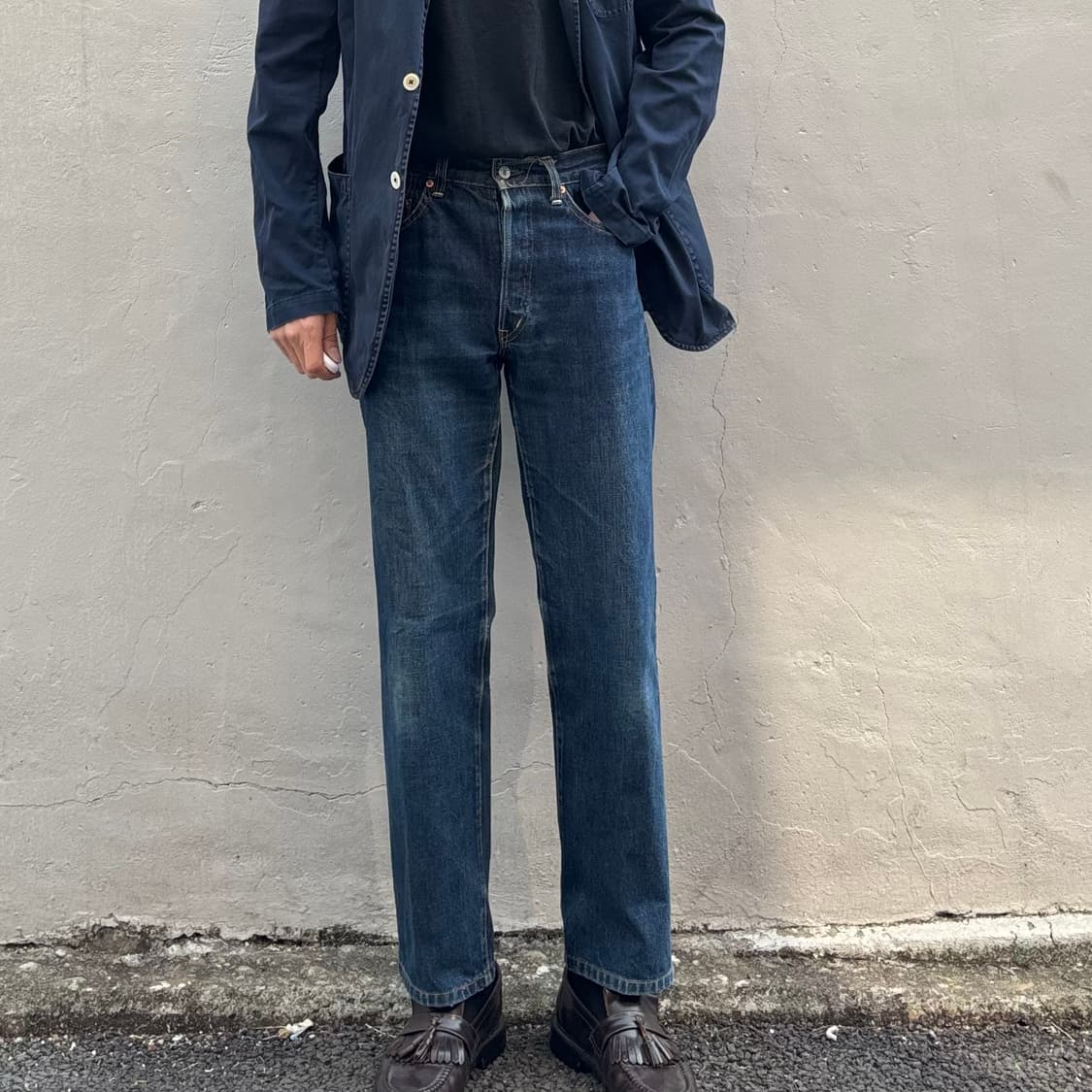 일본 헐리우드 런치 마켓 청바지 셀비지 상품이미지2