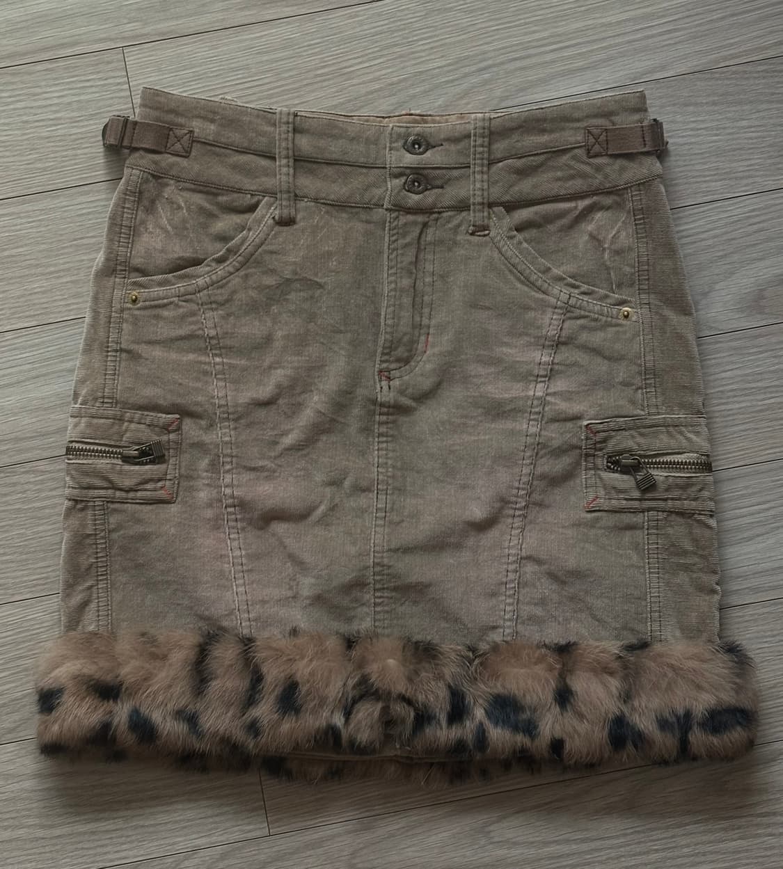 🪽차일드매거진🪽카모 빈티지 스커트 상품이미지1