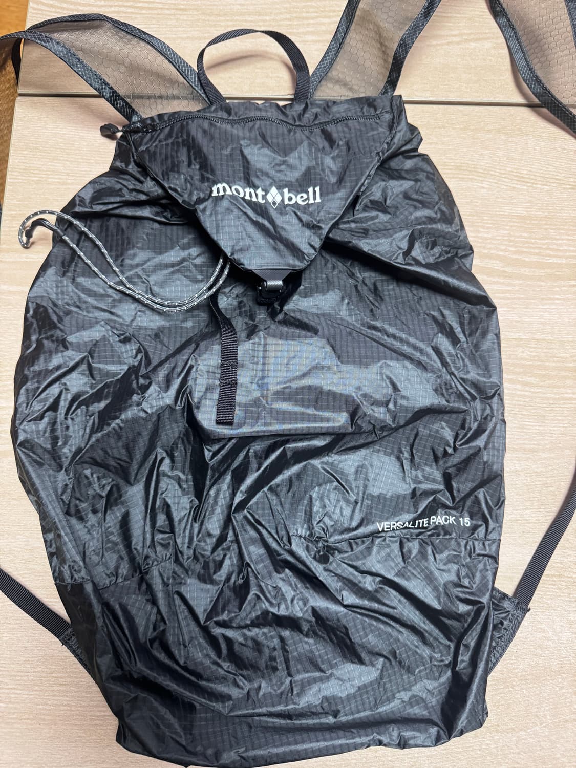 몽벨 버시라이트 팩 15 블랙 상품이미지1