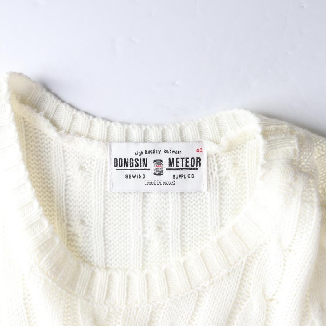 DONGSIN METEOR 니트웨어 스웨터 남성 (M) 상품이미지5