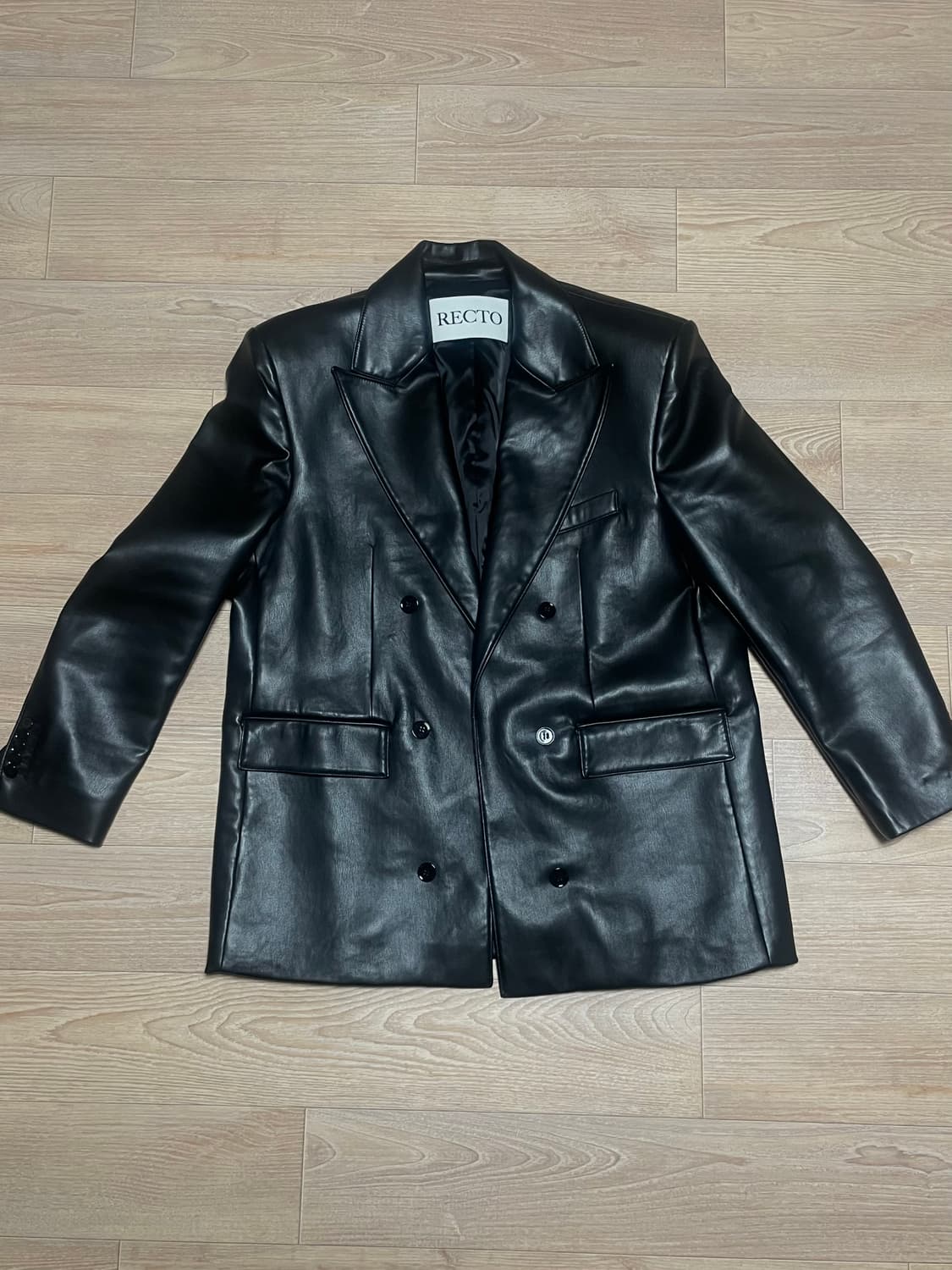 렉토 빅터 레더 자켓 사이즈M 상품이미지1