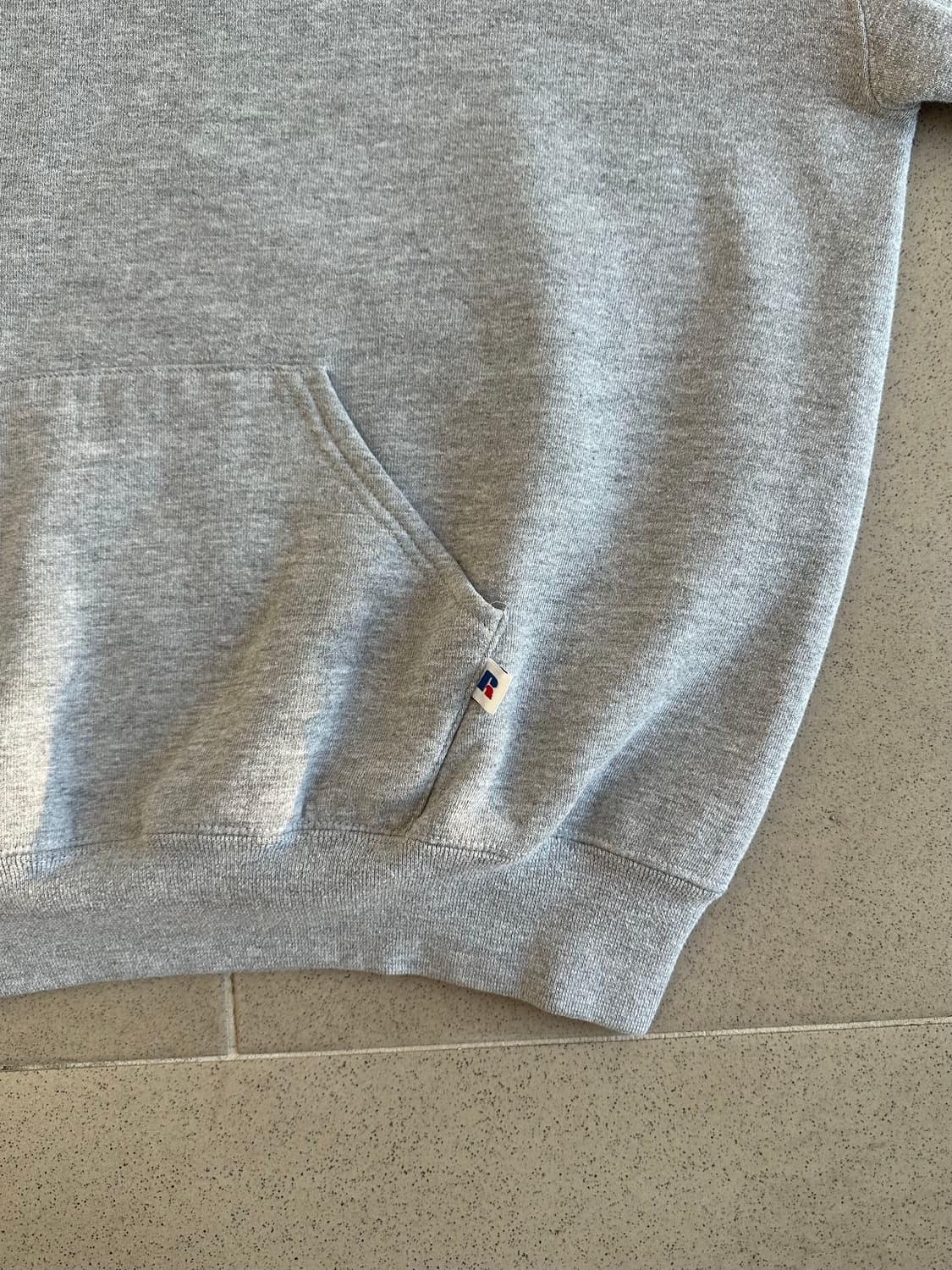 90s 빈티지 러셀 후드 그레이 XL USA 상품이미지3