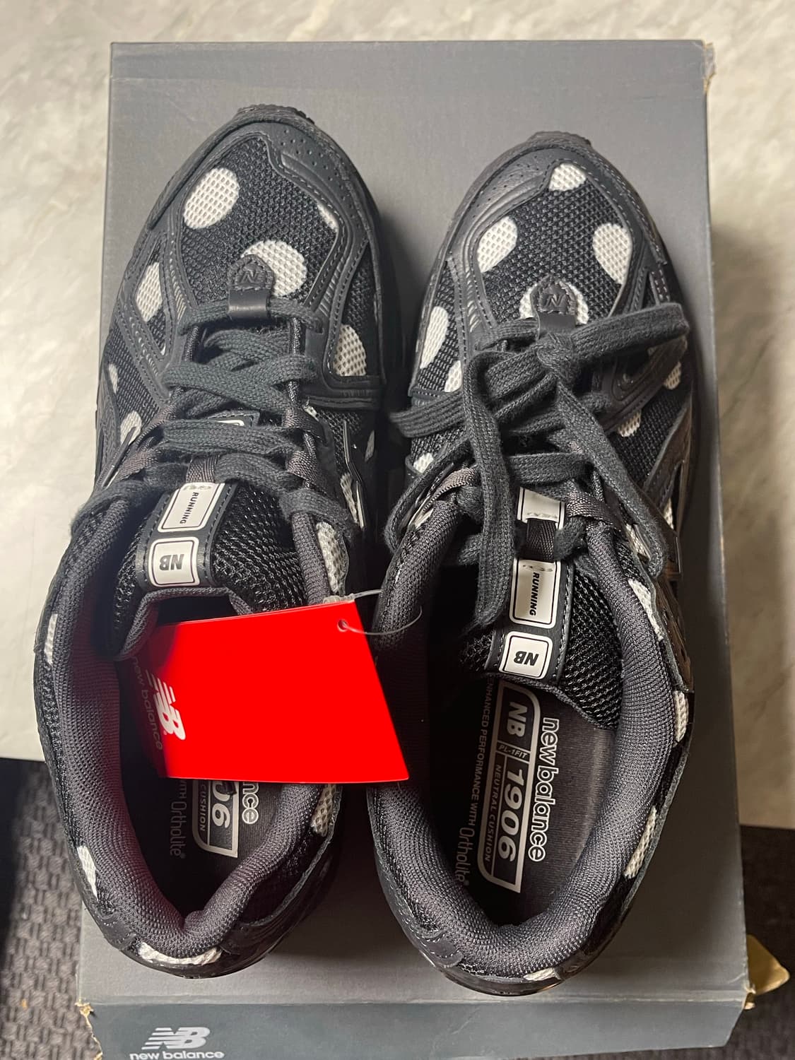 (290)New Balance 1906R Polka Dot Black 상품이미지3