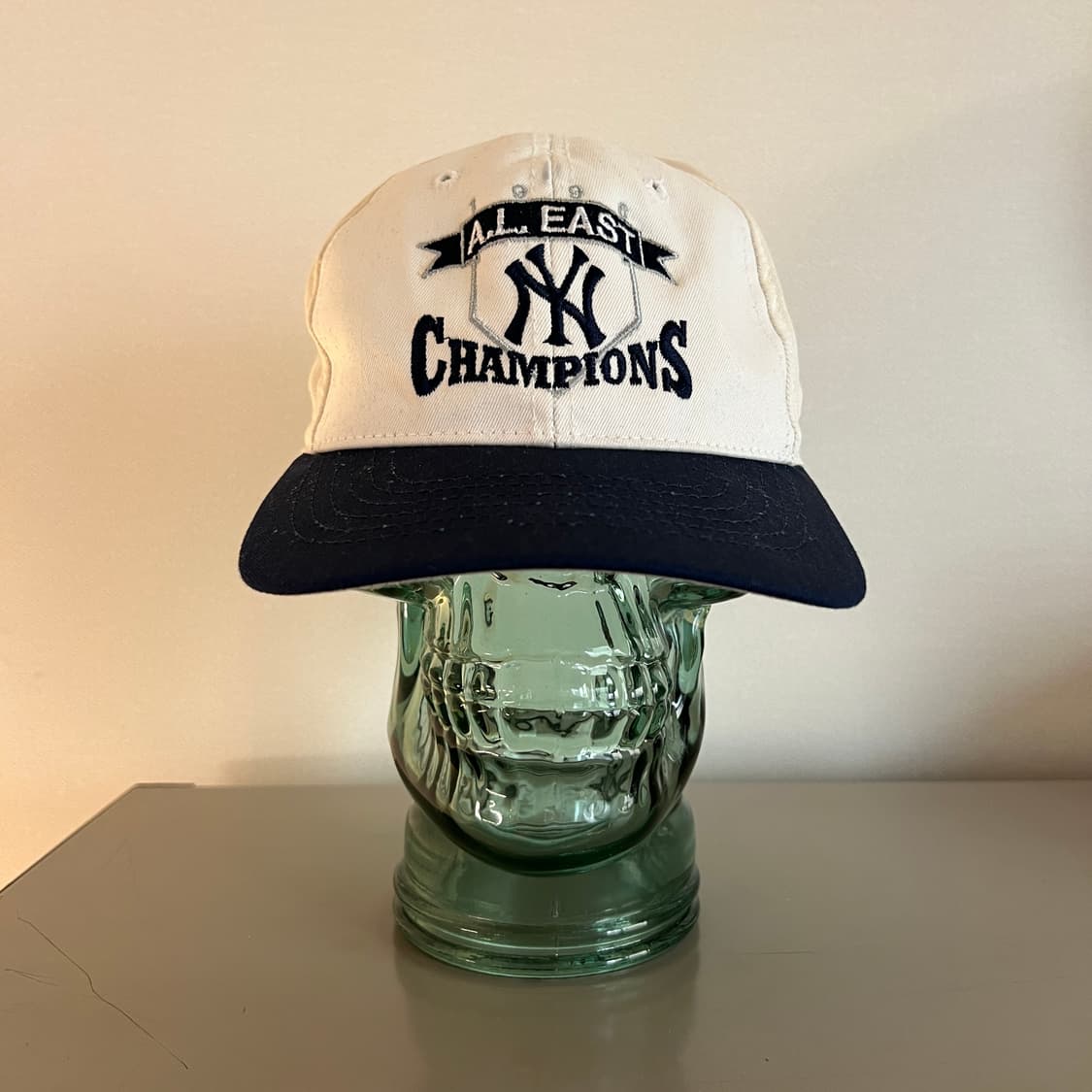 빈티지 90s New York Yankees AL East 챔피언 캡 상품이미지5
