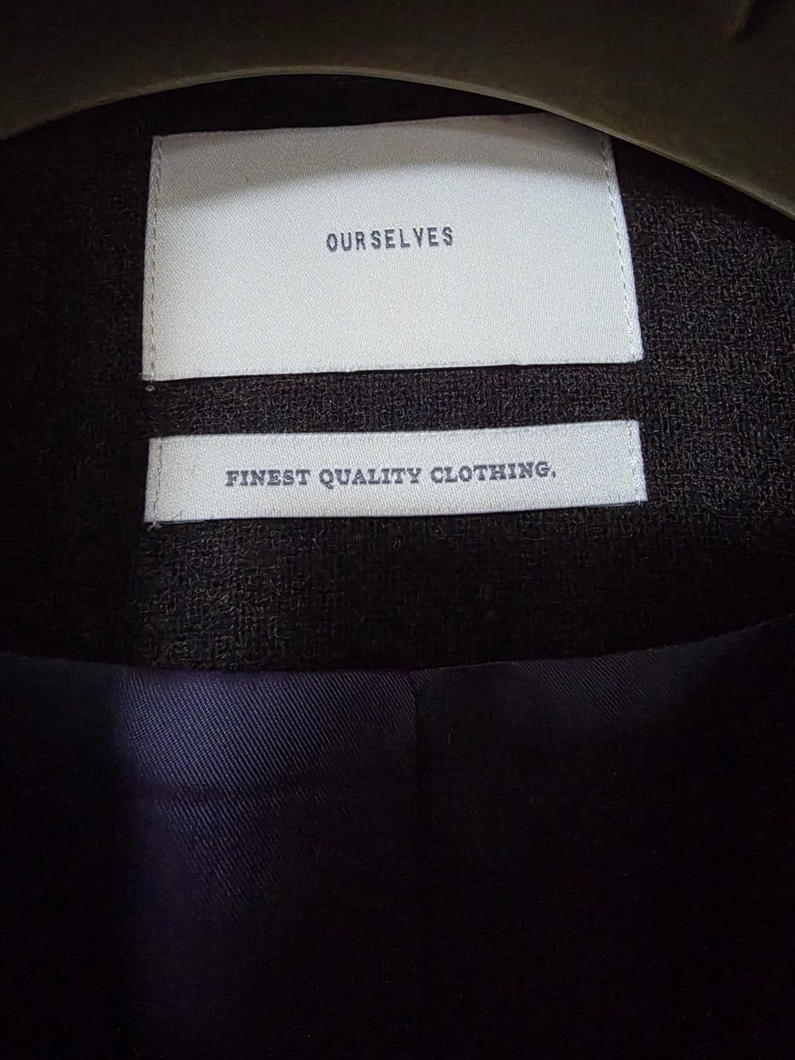 24FW 아워셀브스 파인울 슬럼버 셋업 브라운 3사이즈 상품이미지3