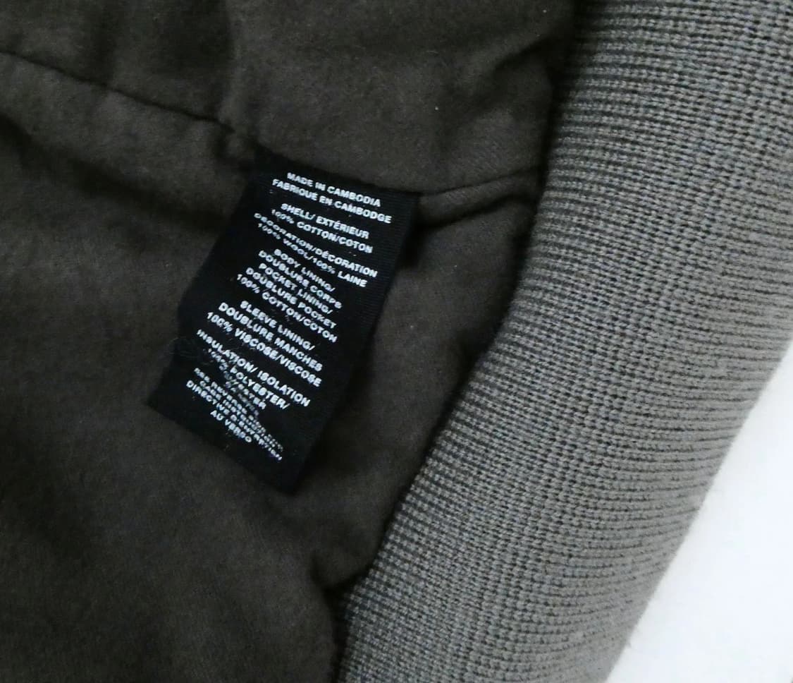 헬무트랭 봄버 자켓 그레이  상품이미지4