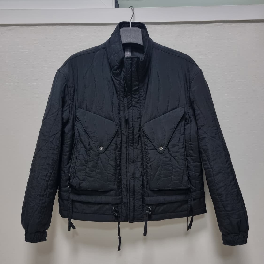 언어펙티드 이동휘 레이어드 블루종 블랙 상품이미지2