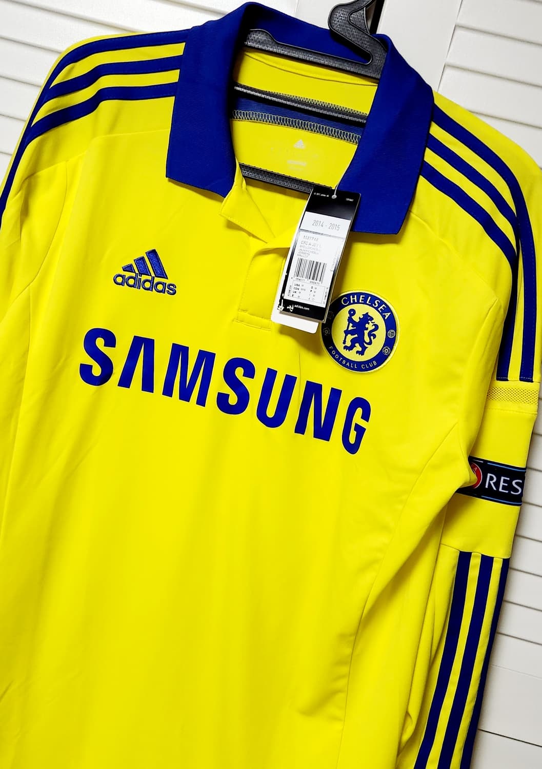 아디다스 첼시 14-15 어웨이 챔스 유니폼 긴팔 NO.4 파브레가스 상품이미지2