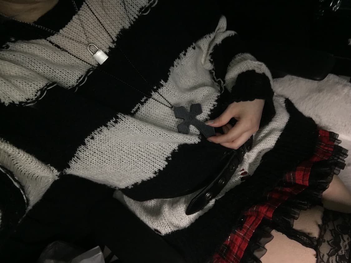 Punk Stripe Knit 상품이미지8