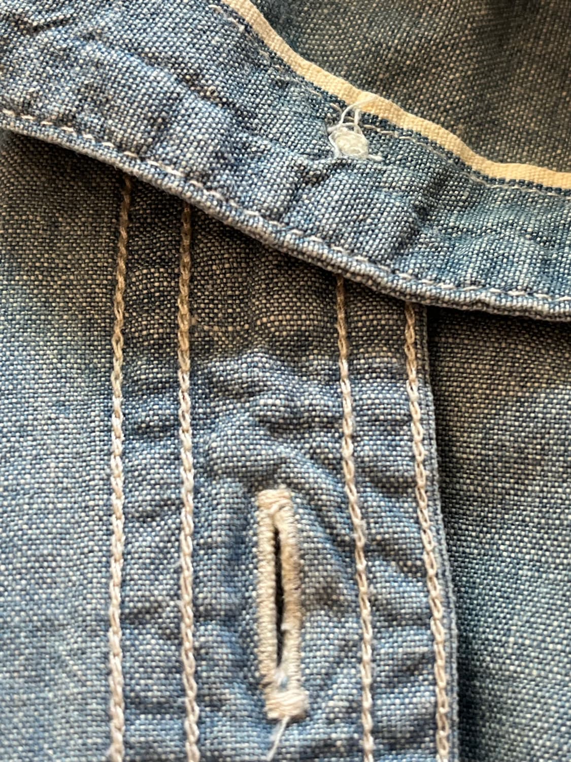 J CREW SELVEDGE CHAMBRAY SHIRTS 상품이미지7