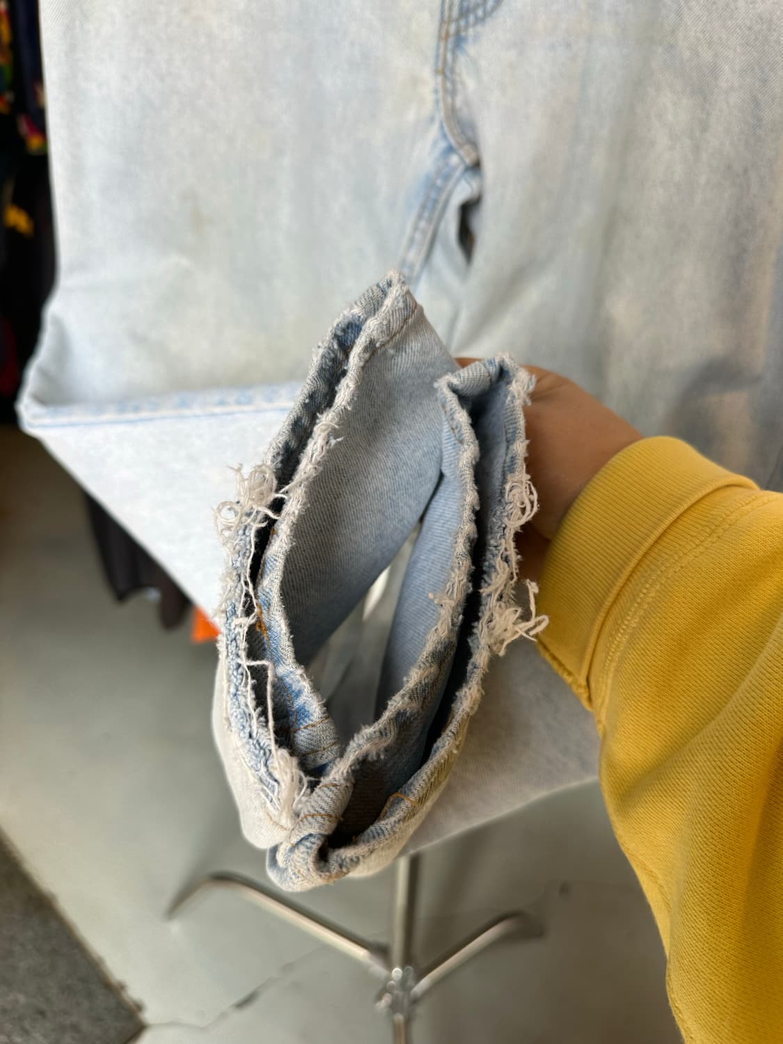 90s 리바이스560 데님 팬츠 36x30 made in usa 상품이미지5