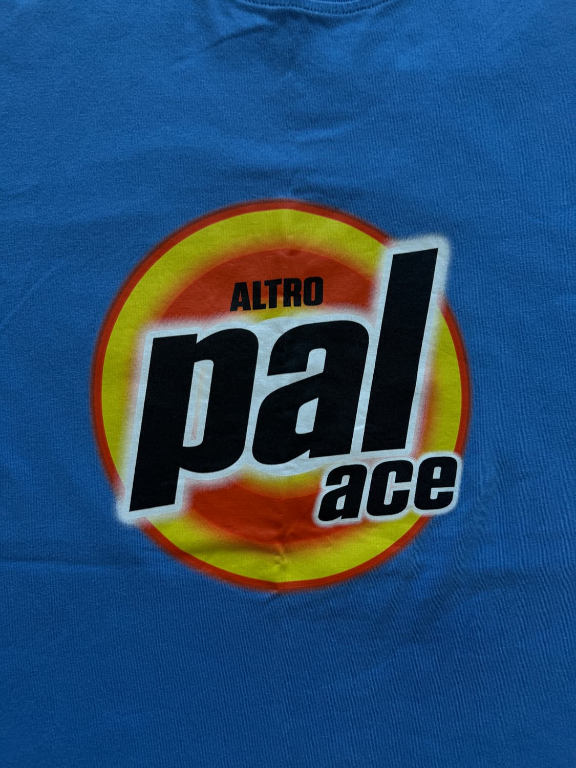 팔라스 워시드 티셔츠 팔라셜 블루 L- 24SS 상품이미지2